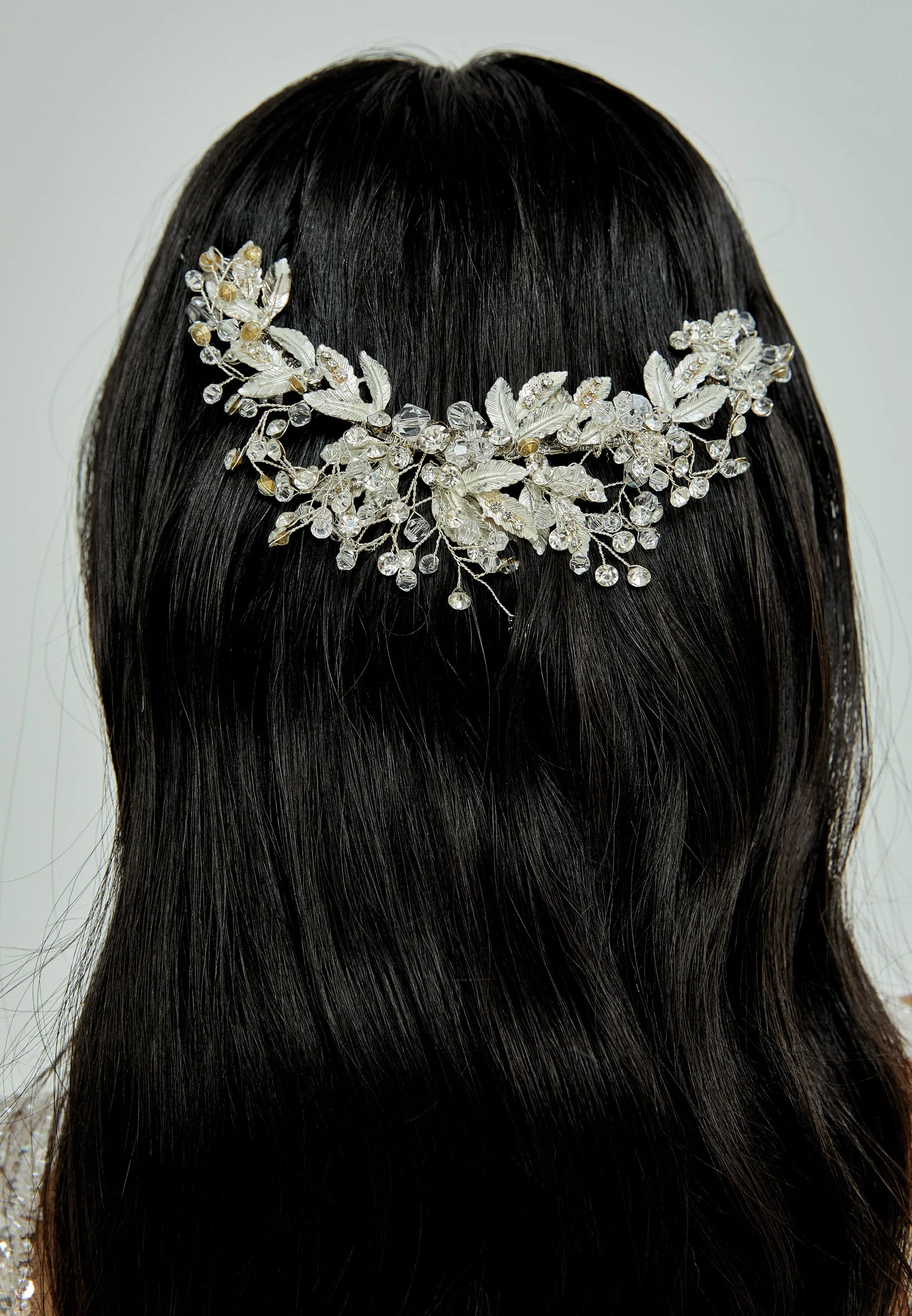 Artificial Flowers Bride Crown abbt-9 - Image 2