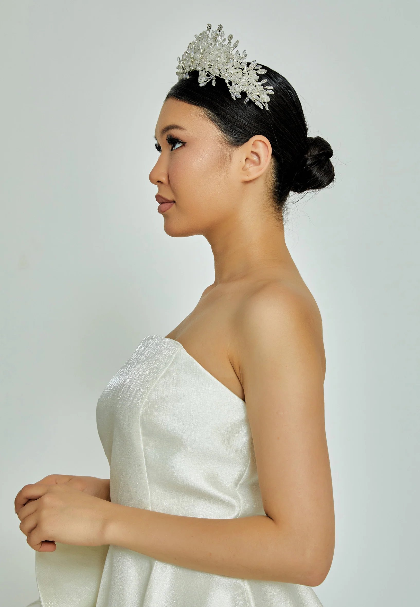 Beadwork Bride Crown abat2303 - Image 2