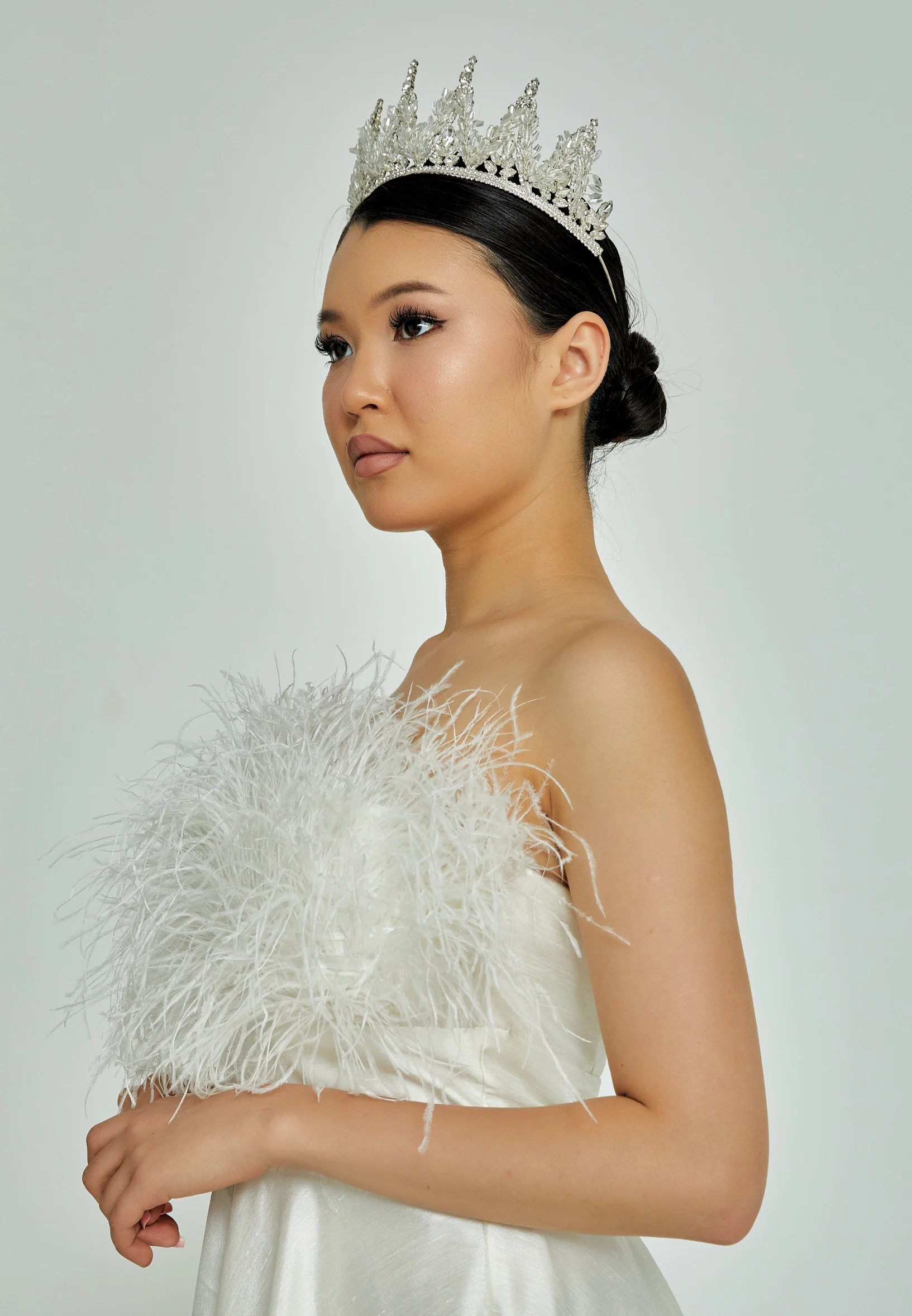Beadwork Bride Crown abat2307 - Image 2