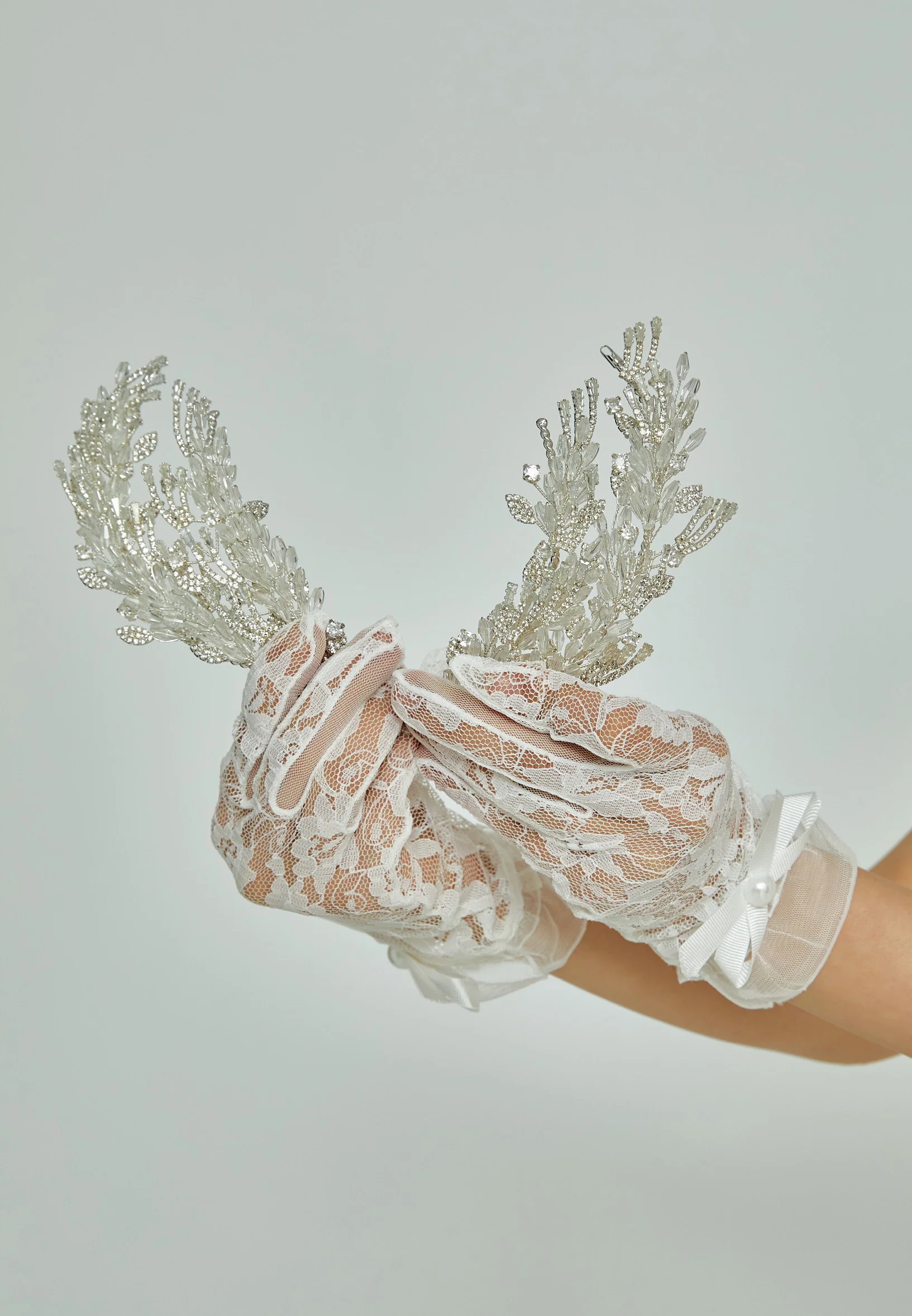 Beadwork Bride Crown abb20-1088-z - Image 4