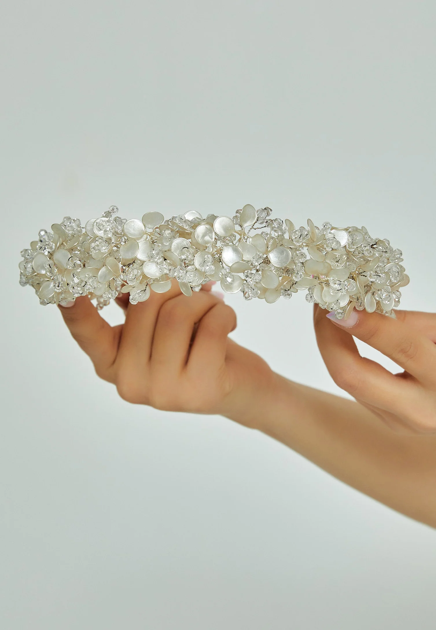 Beadwork Bride Crown abbt-21-1 - Image 4