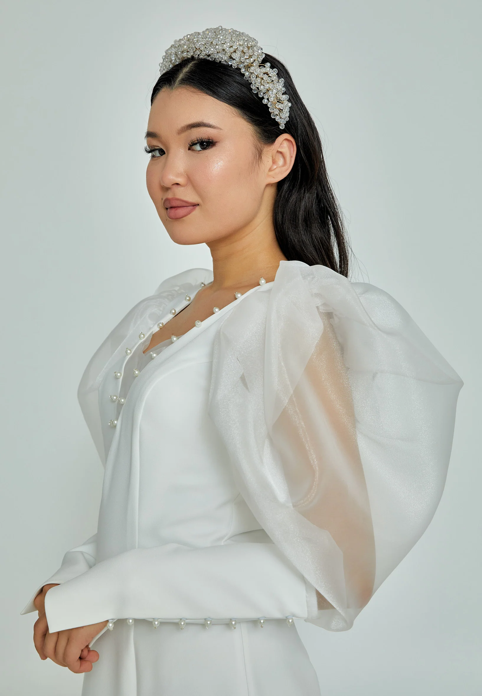 Beadwork Bride Crown abbt-39 - Image 2