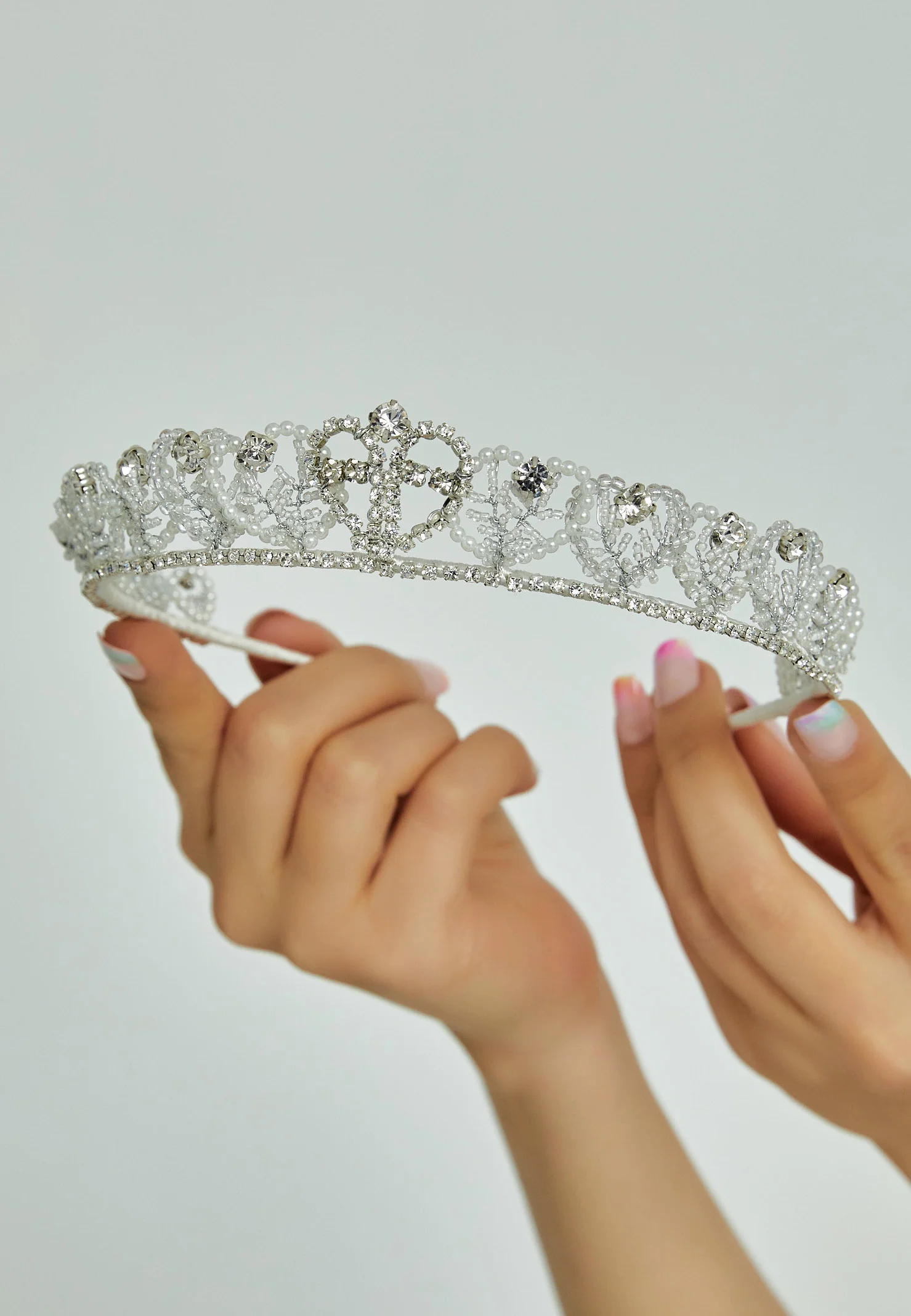 Beadwork Bride Crown amtt-10672 - Image 4