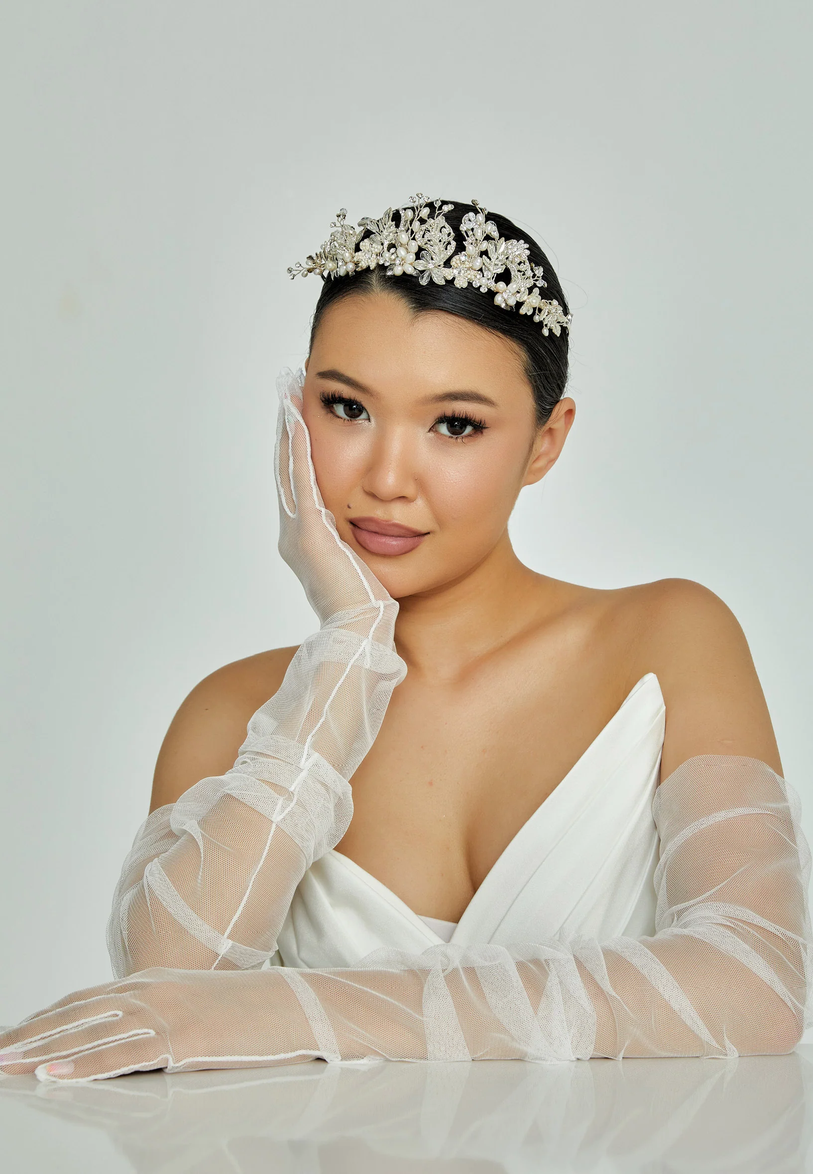 Beadwork Bride Crown amtt-15125g - Image 2
