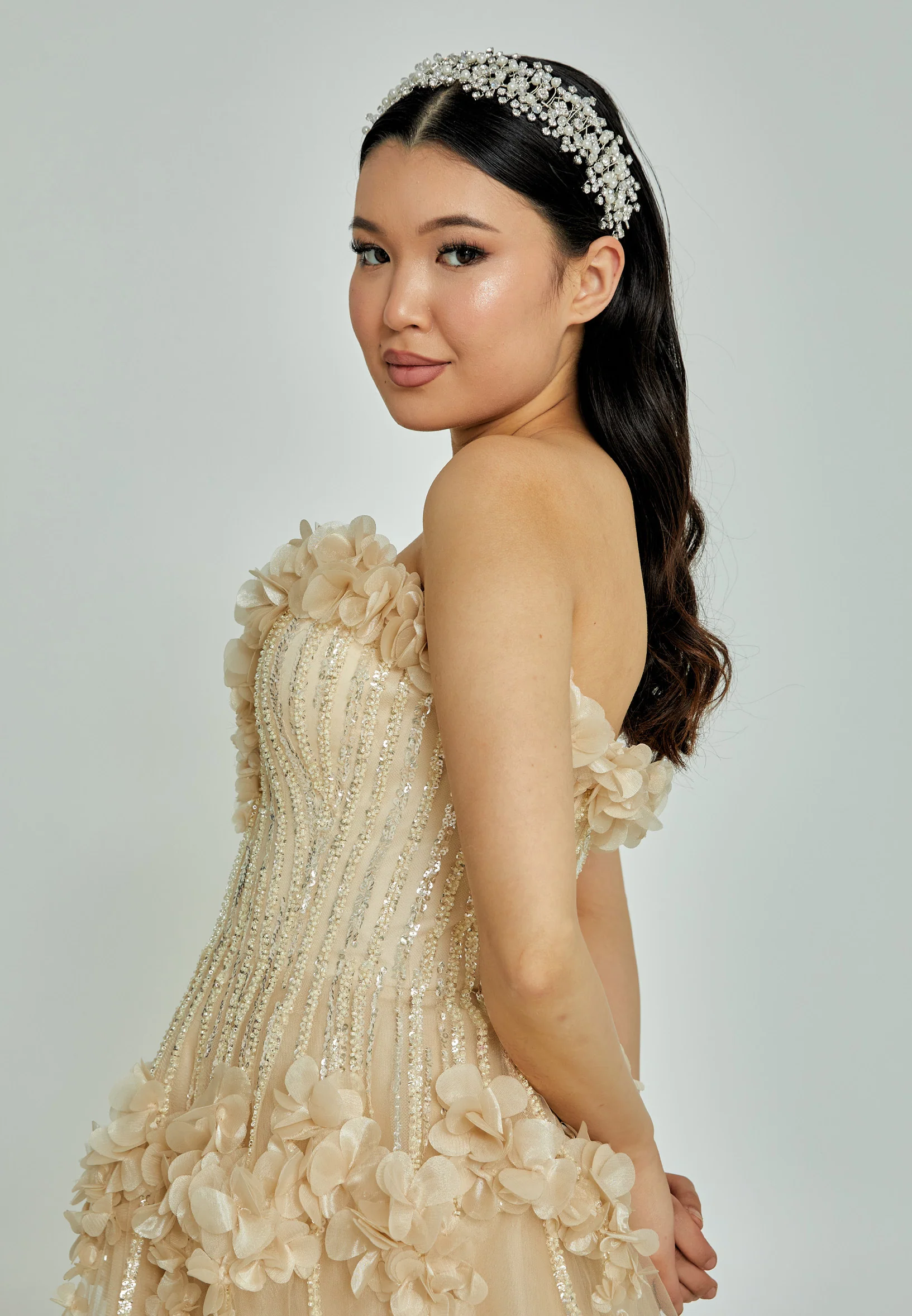 Crystal Bride Crown aba23-19 - Image 4