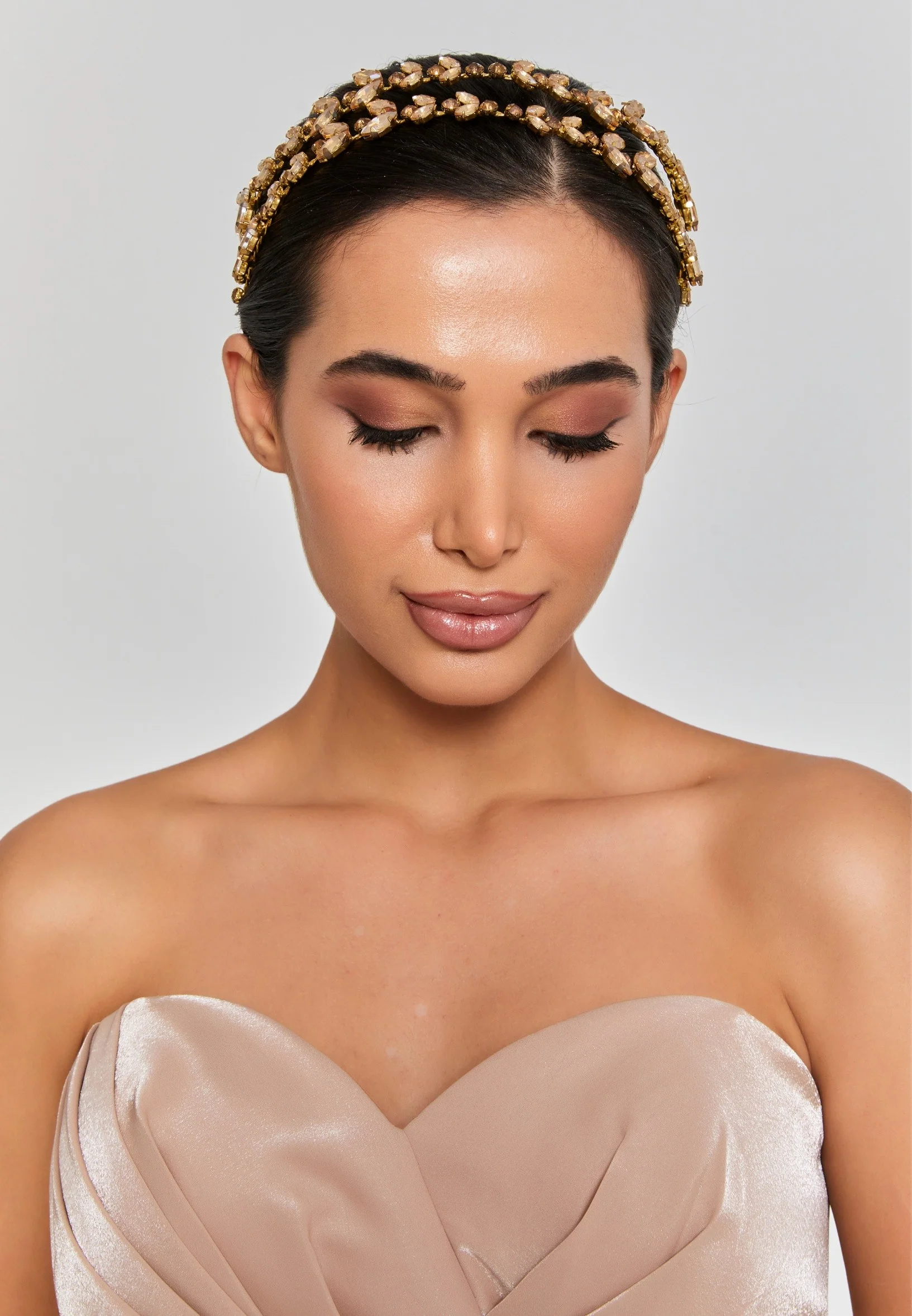 Crystal Bride Crown abas1477zbl - Image 2