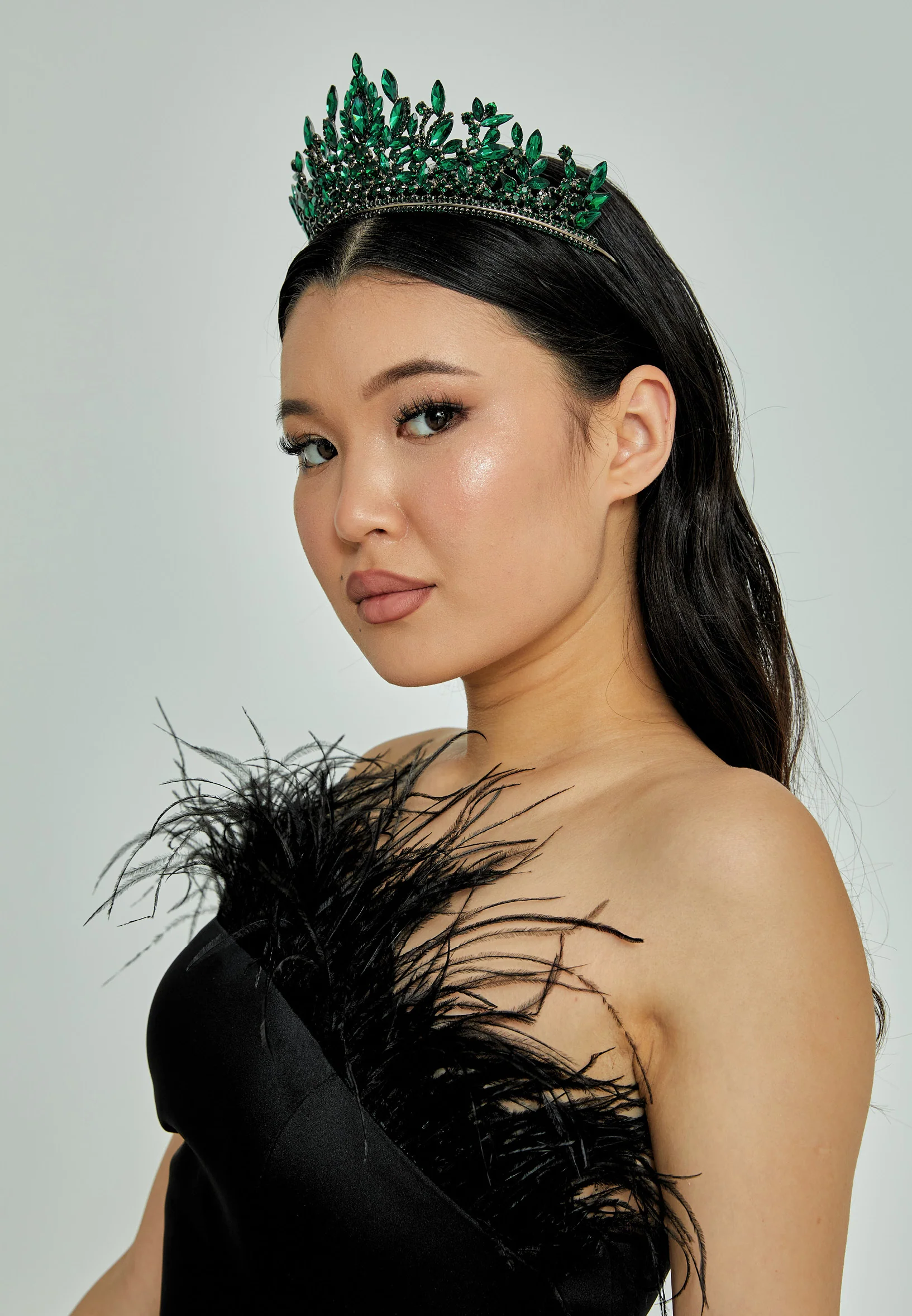 Crystal Bride Crown abas300 - Image 2