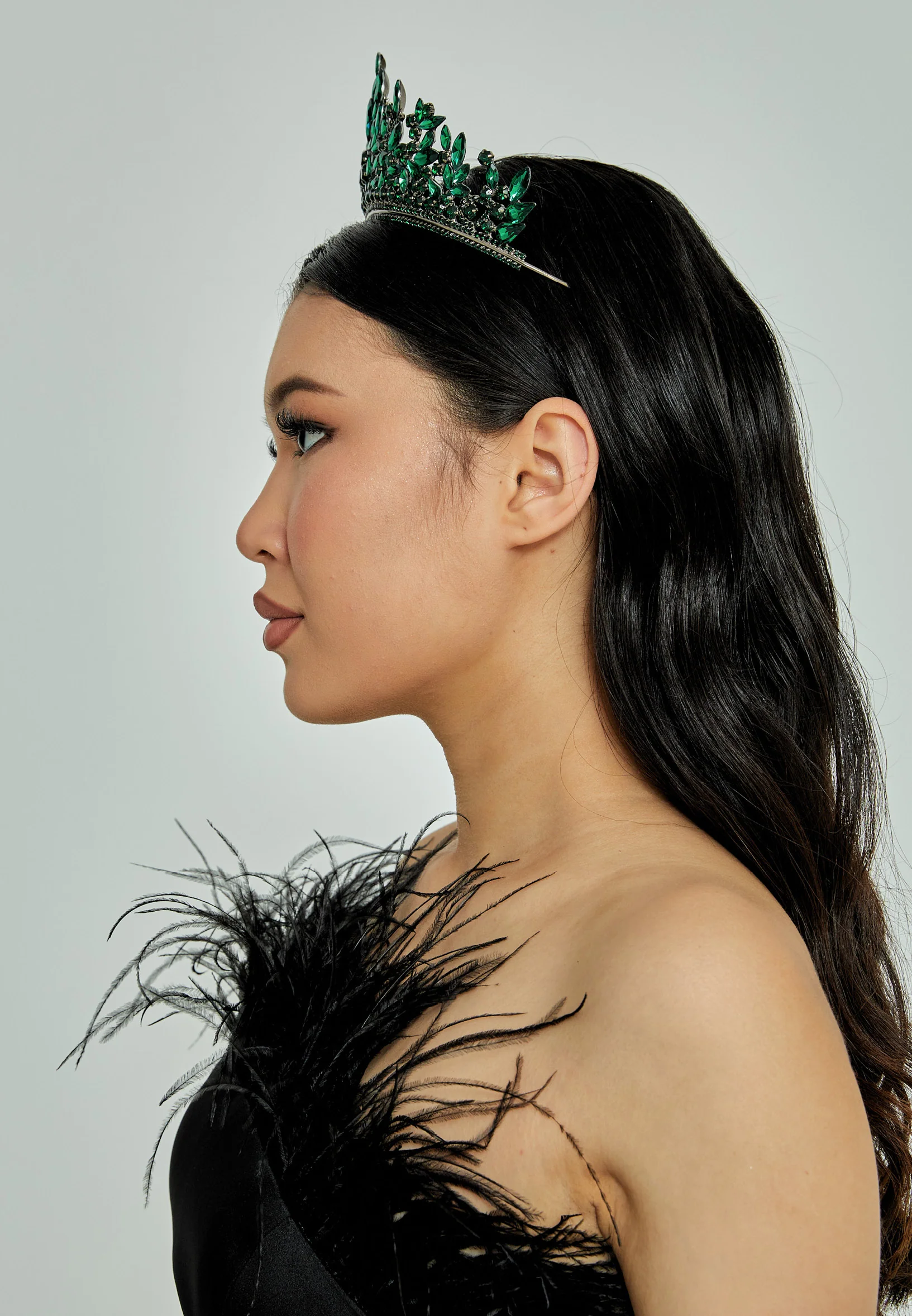 Crystal Bride Crown abas300 - Image 3