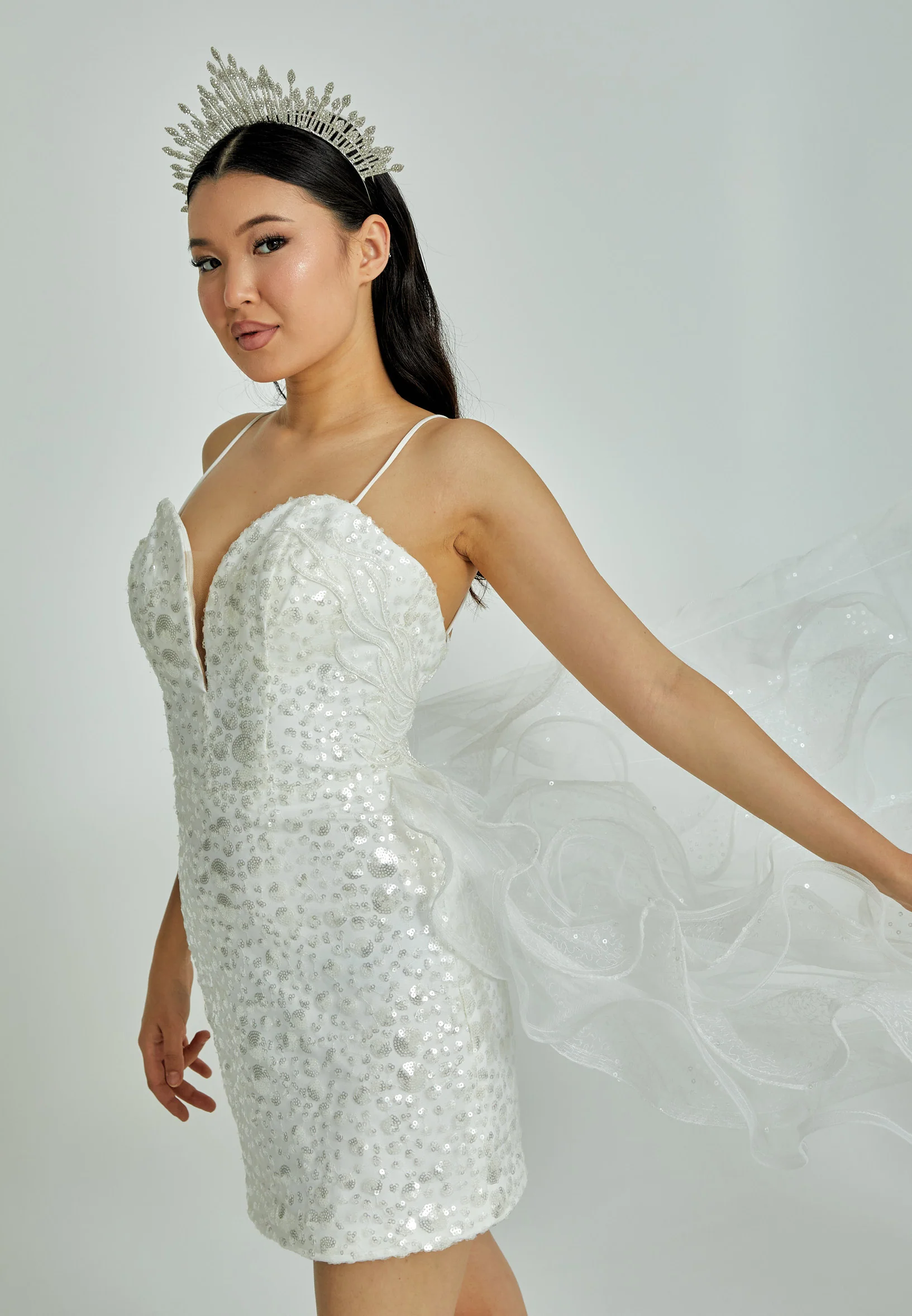Crystal Bride Crown abas600