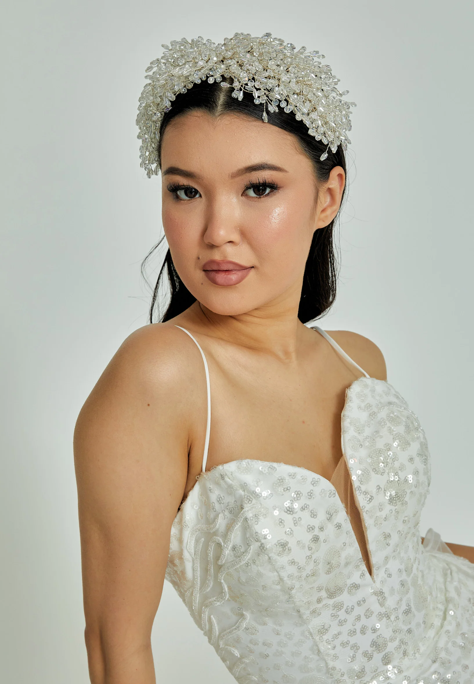 Crystal Bride Crown abas900 - Image 3