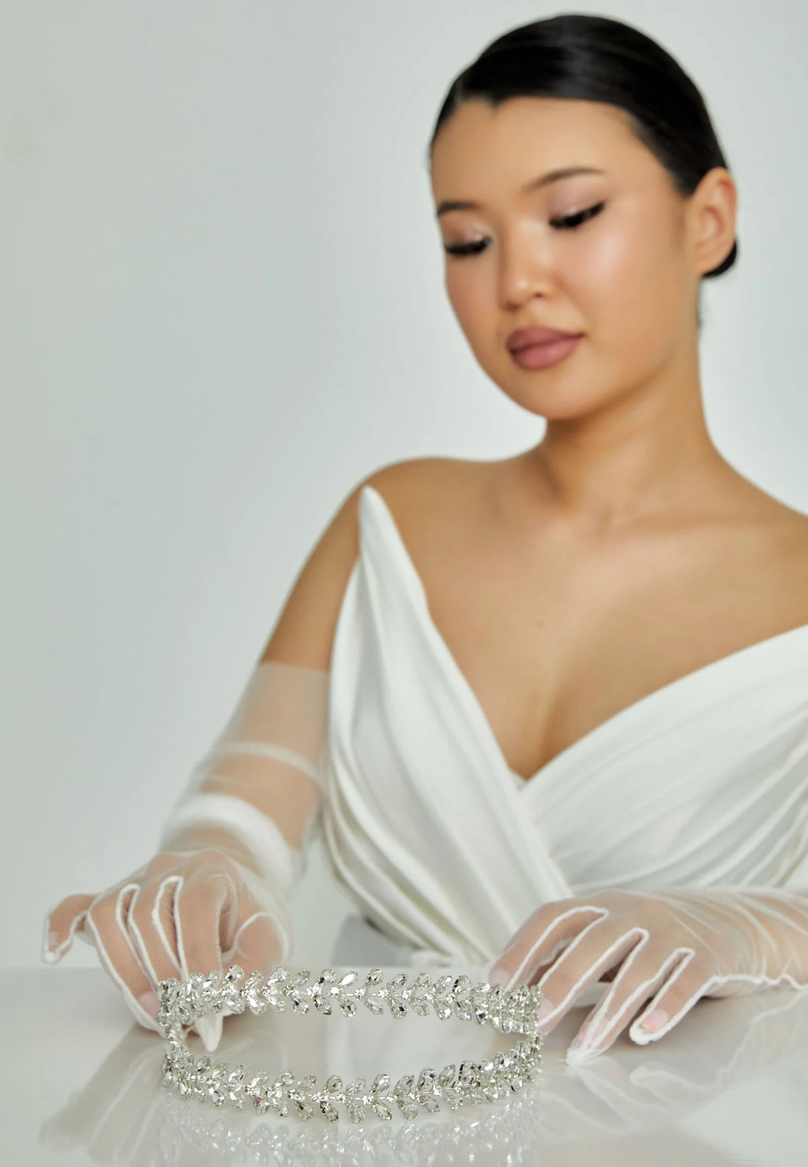 Crystal Bride Crown abat2313 - Image 2