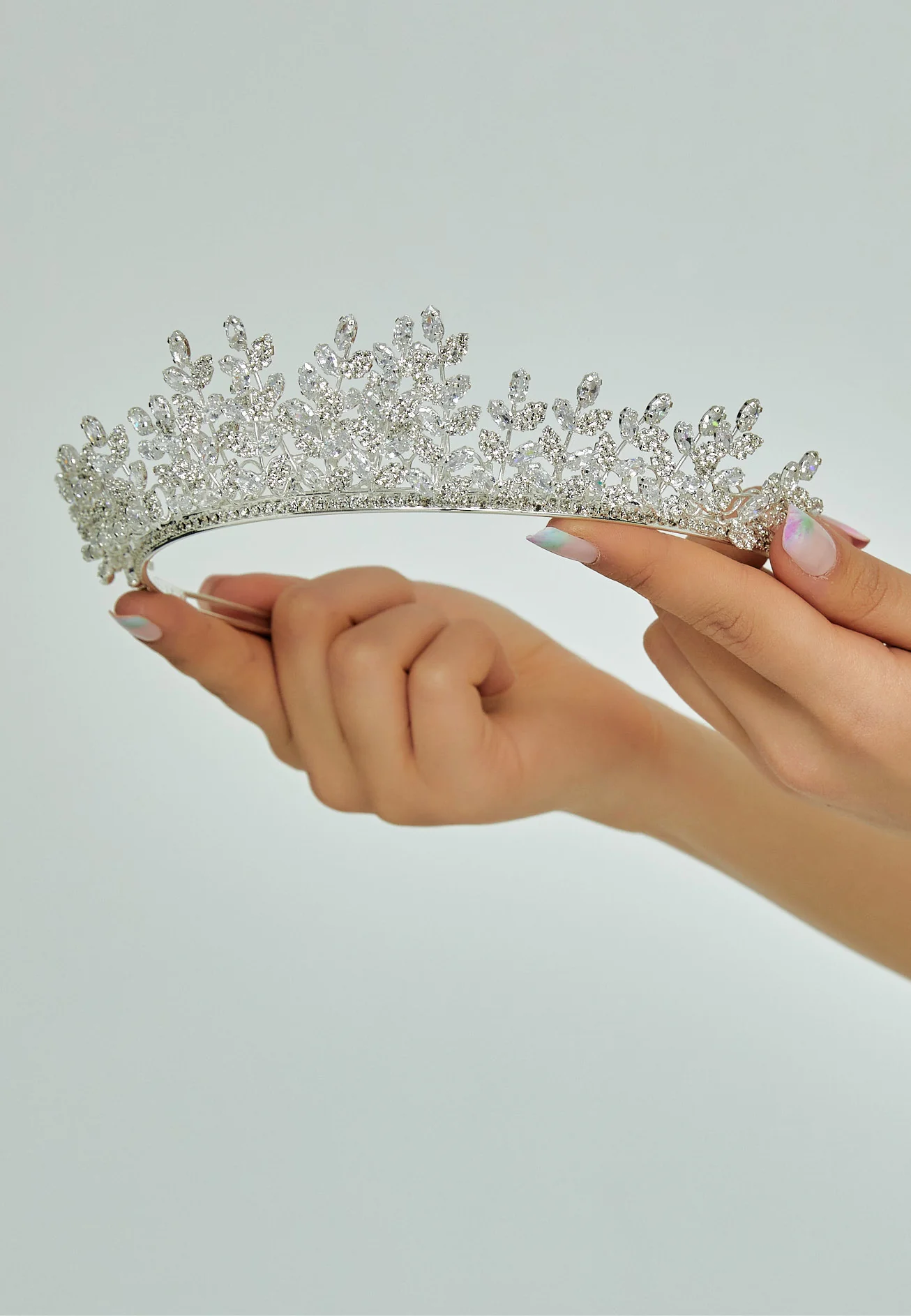 Crystal Bride Crown abb12-1904 - Image 4