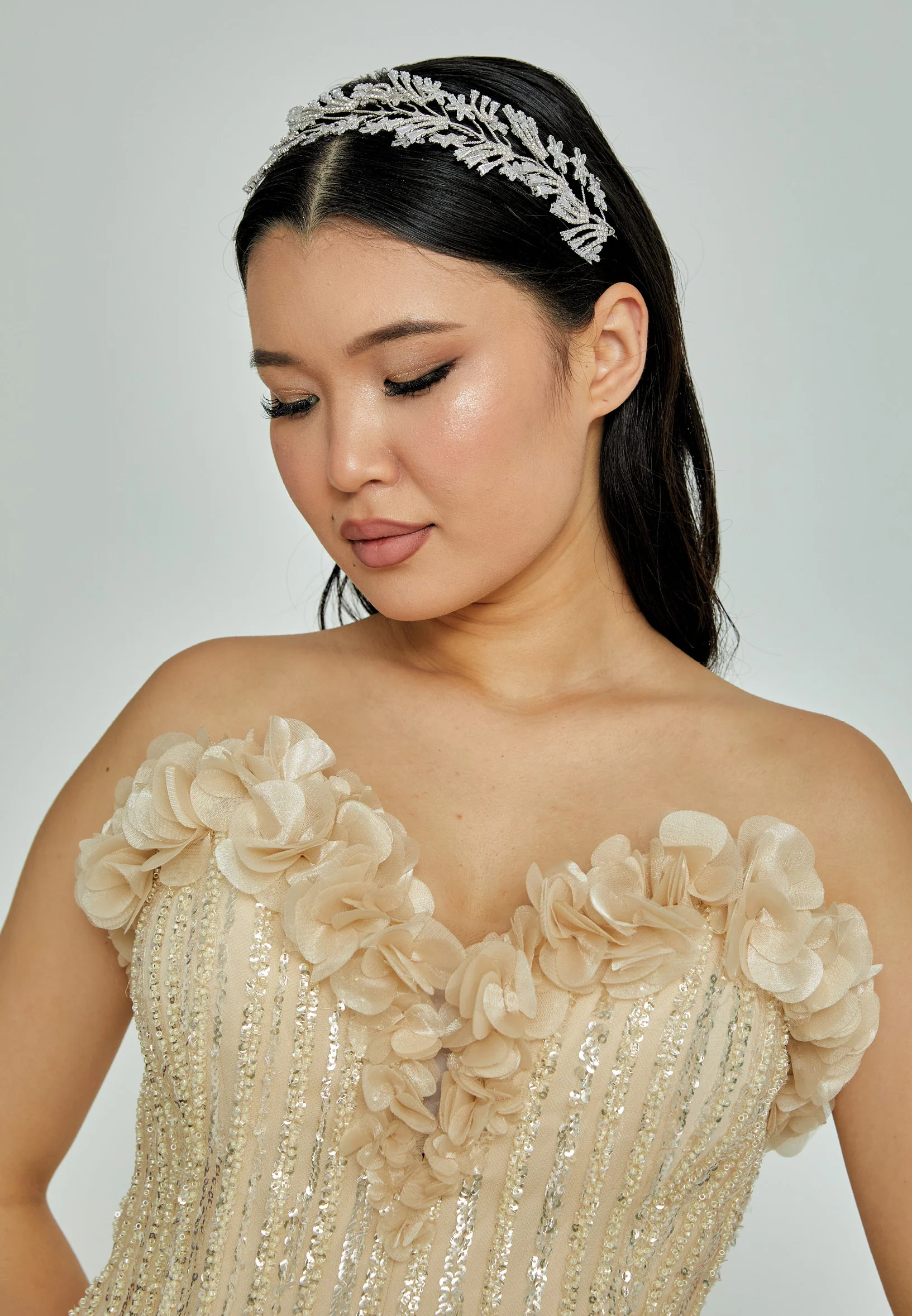 Crystal Bride Crown abb20-1067-z - Image 2
