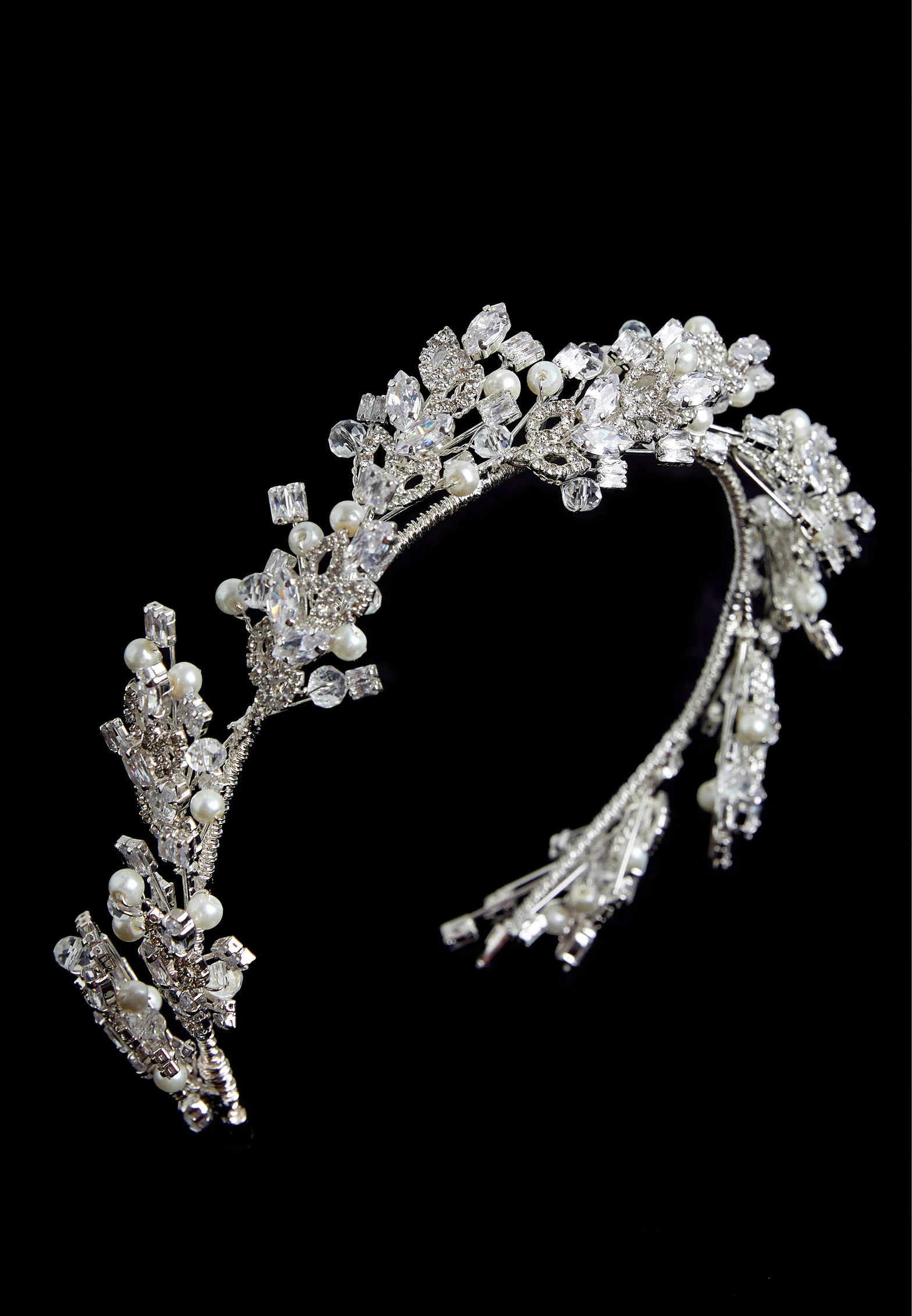 Crystal Bride Crown abb20-513-z - Image 4