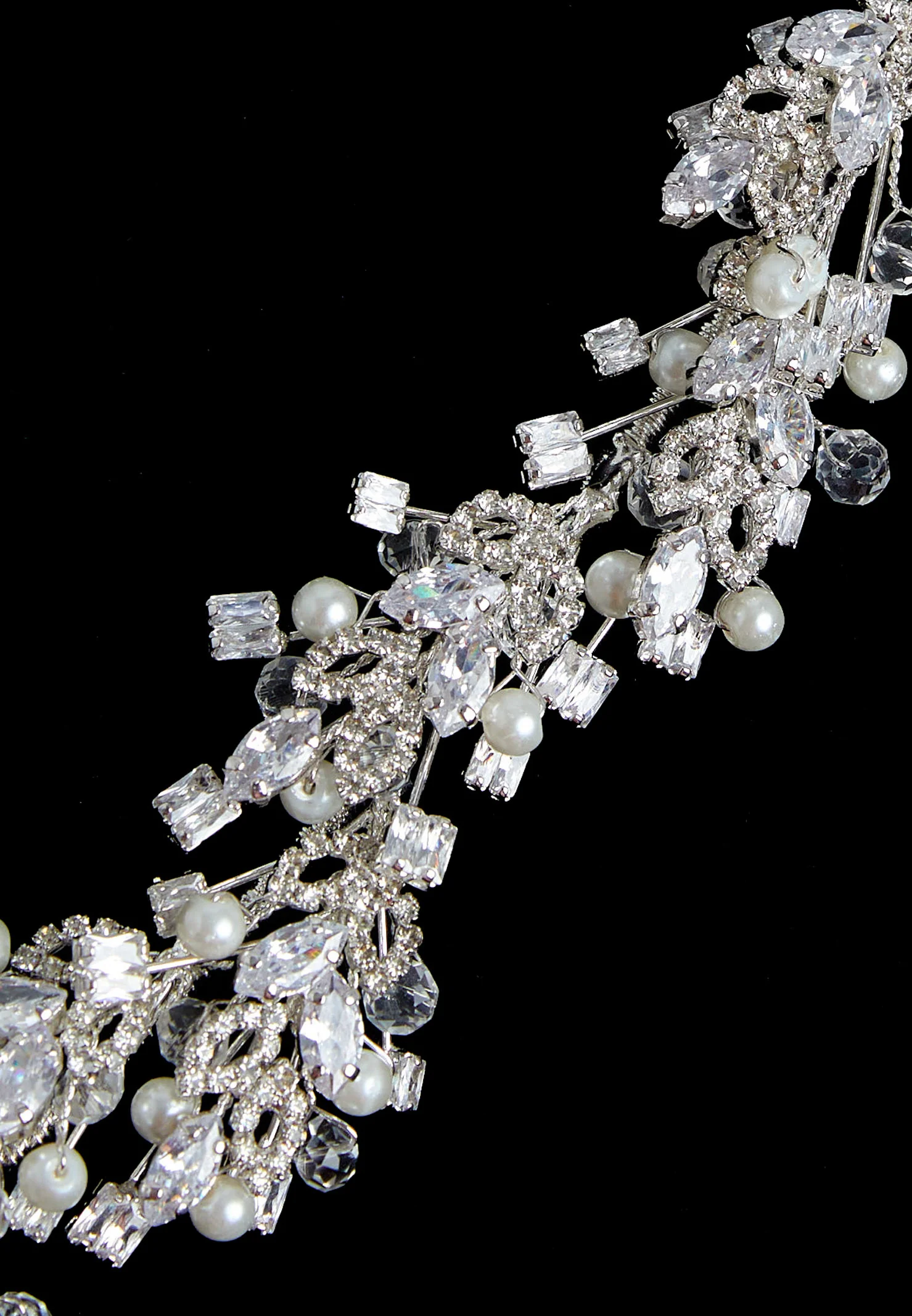 Crystal Bride Crown abb20-513-z - Image 5