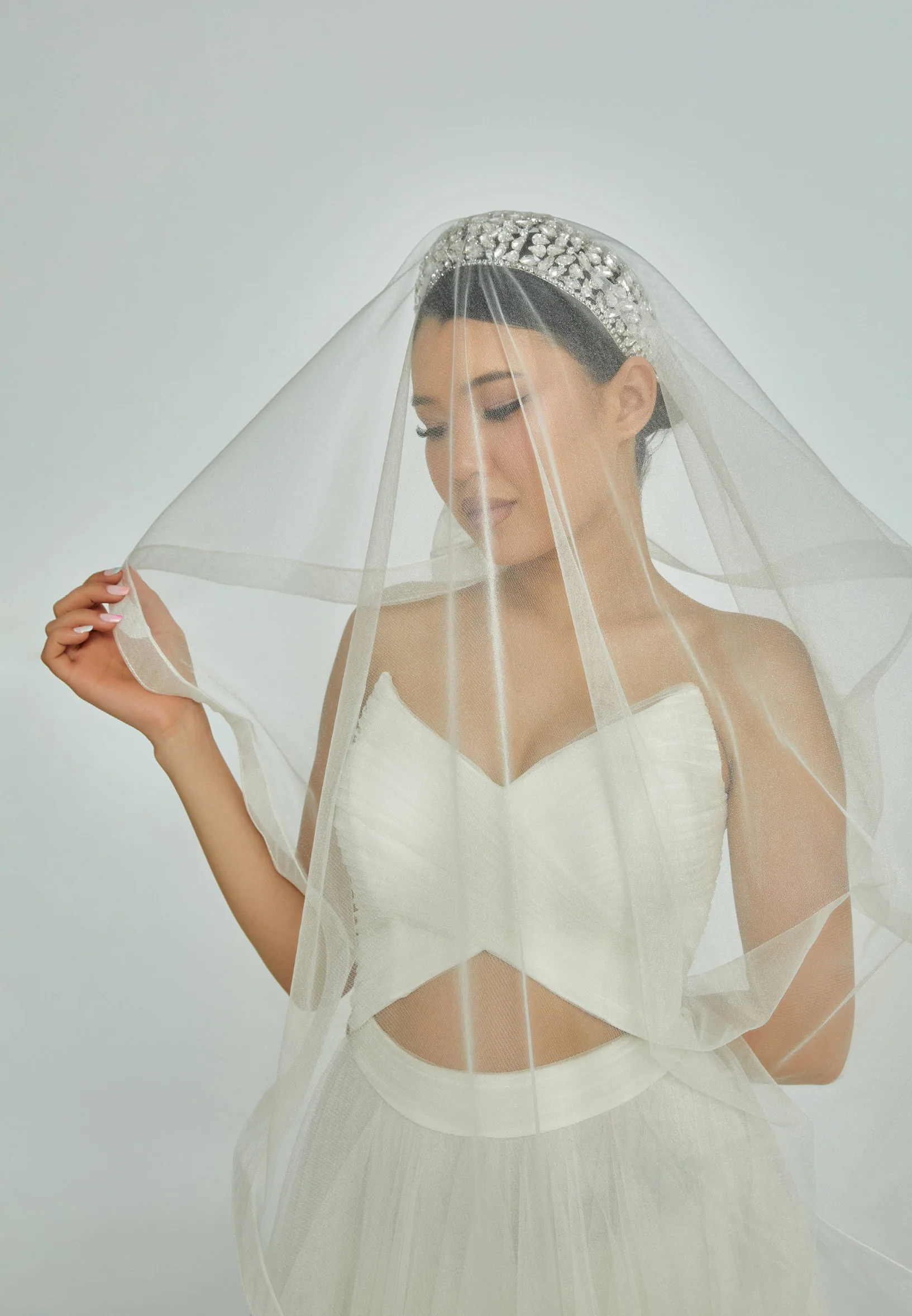 Crystal Bride Crown abbt-38 - Image 2
