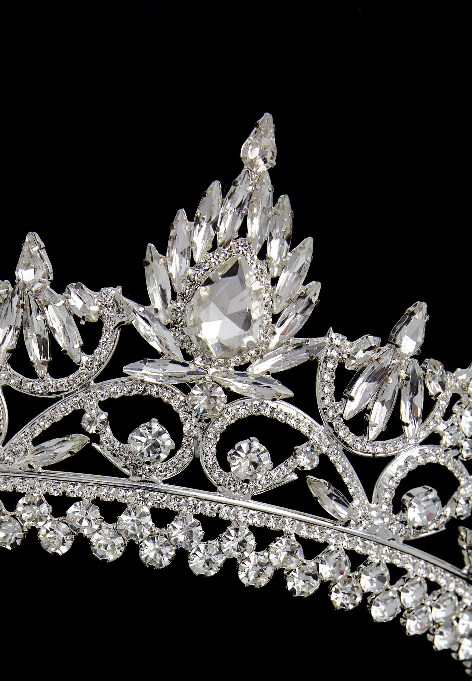 Crystal Bride Crown abbt010 - Image 2