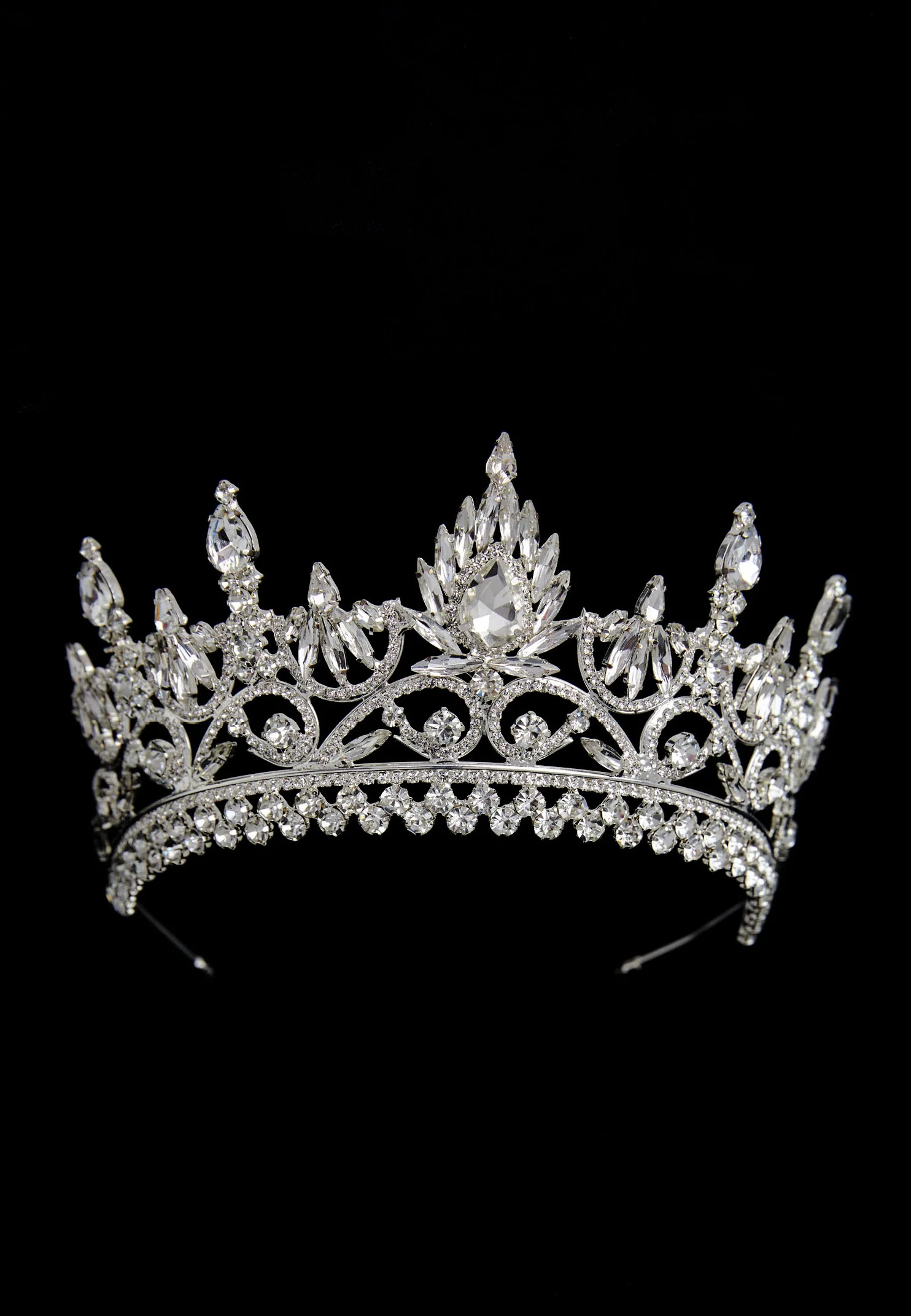 Crystal Bride Crown abbt010 - Image 3