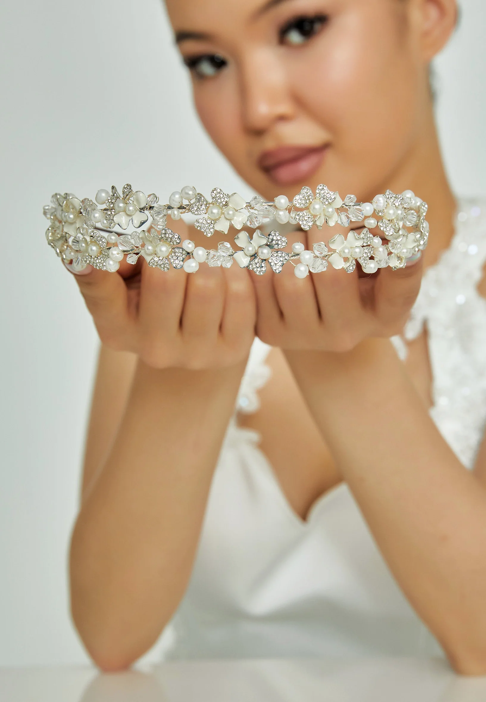 Crystal Bride Crown amtt-15114s - Image 2