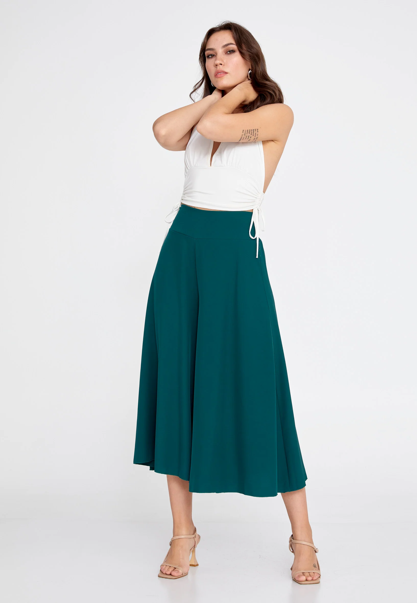 Culotte Regular Pants cav19154 - Image 18