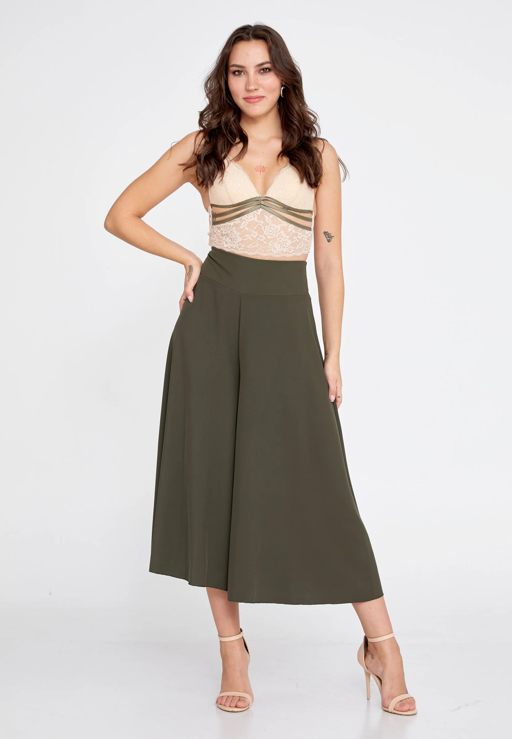 Culotte Regular Pants cav19154 - Image 22