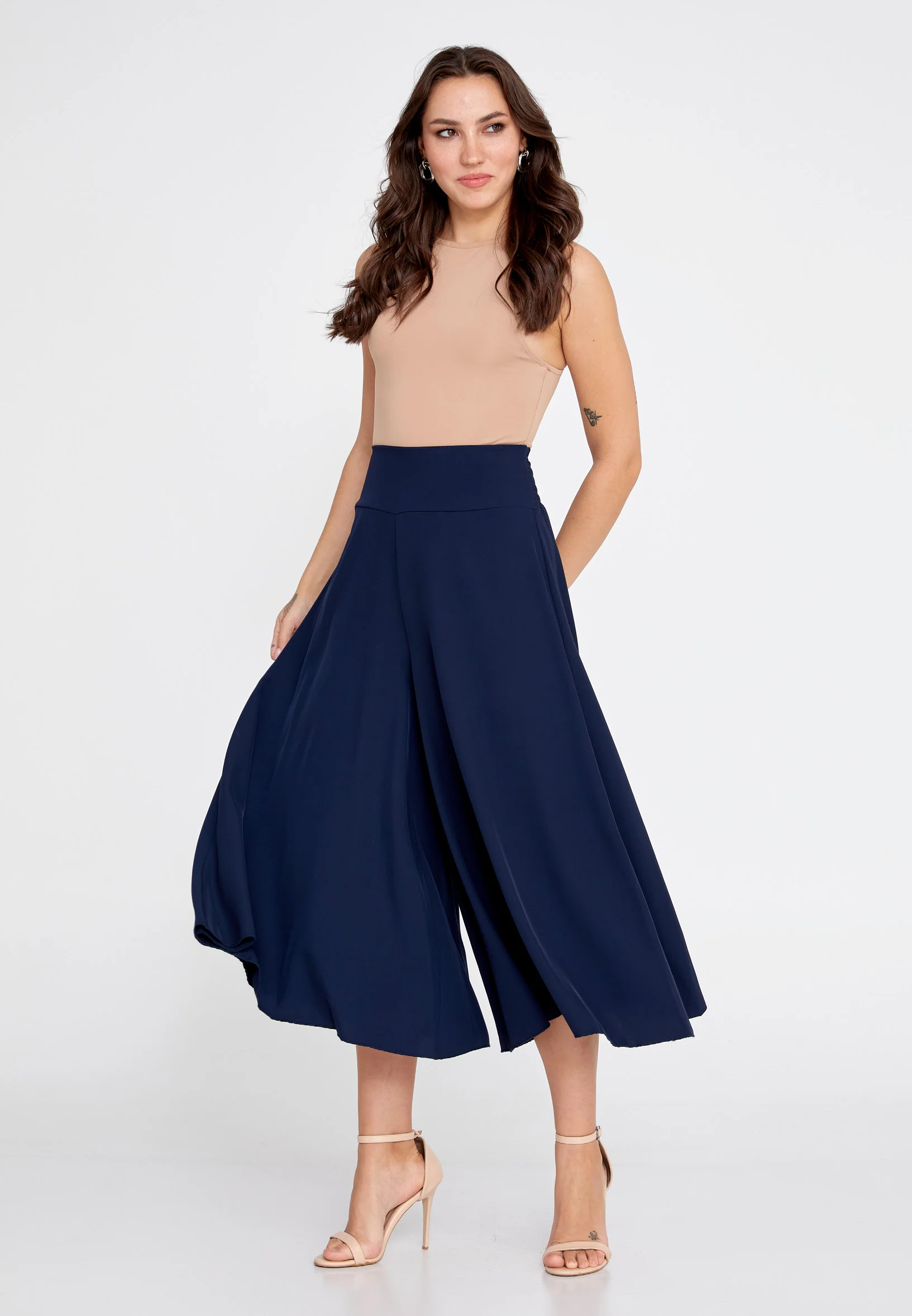 Culotte Regular Pants cav19154 - Image 26