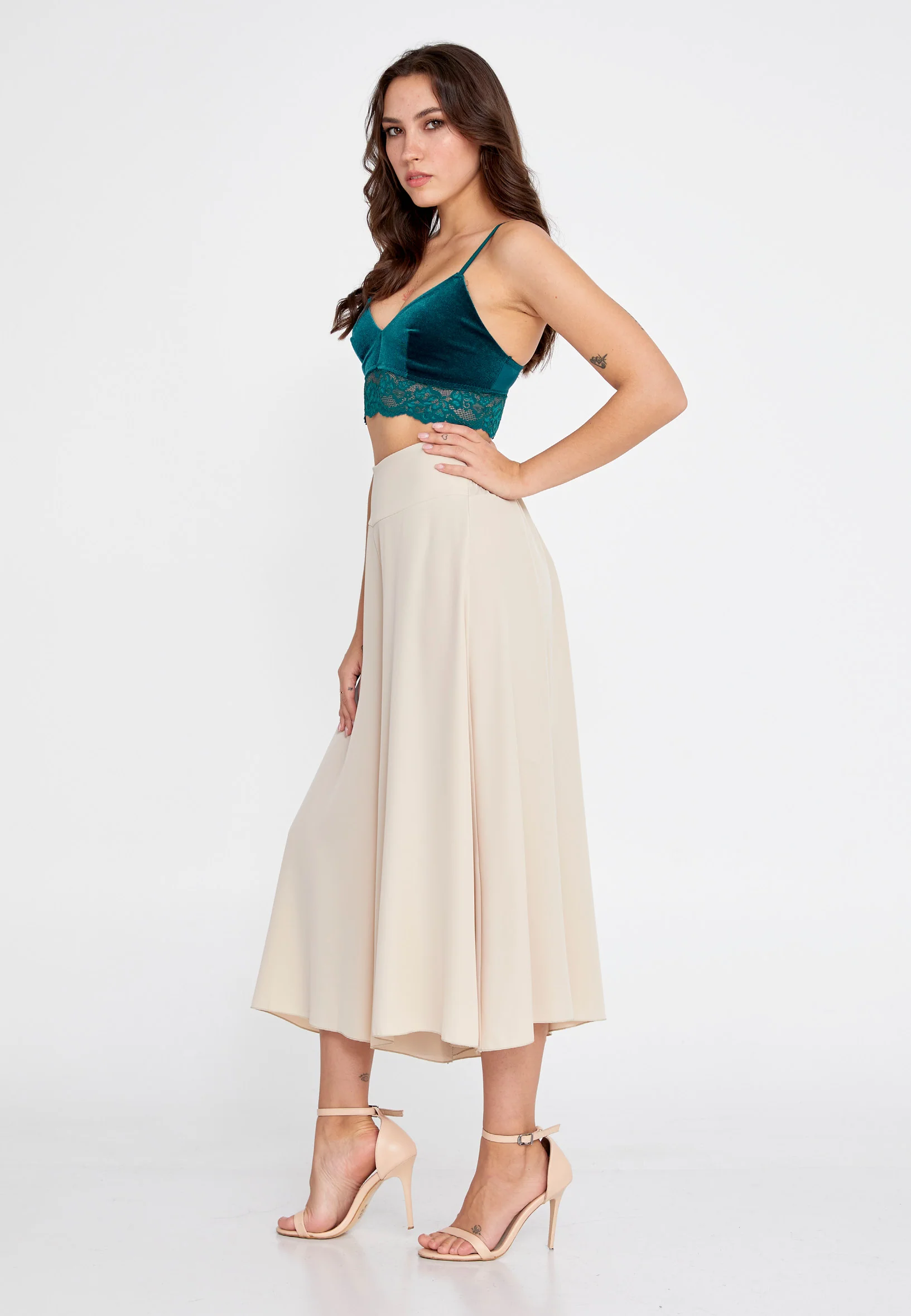 Culotte Regular Pants cav19154 - Image 4