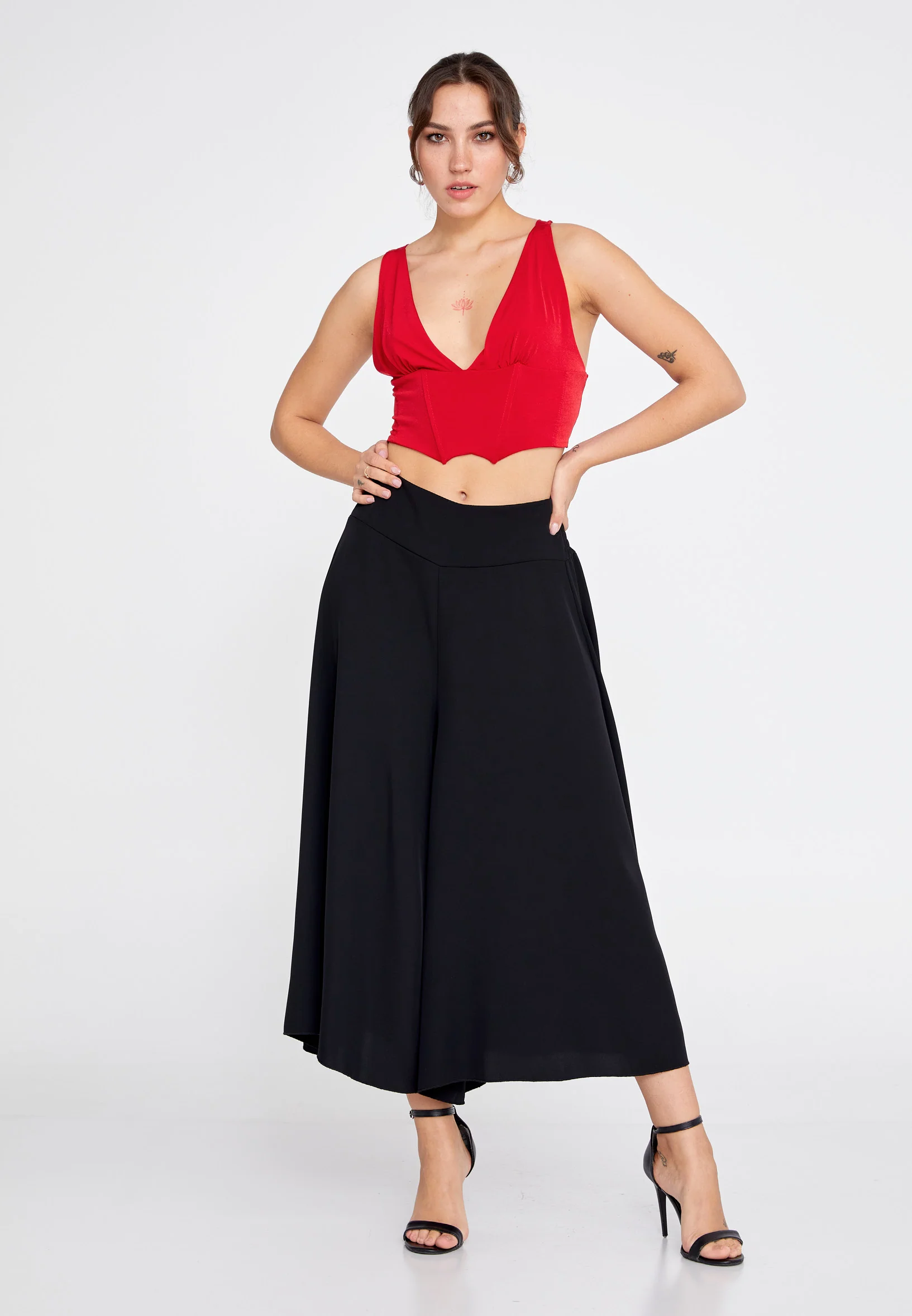 Culotte Regular Pants cav19154 - Image 6