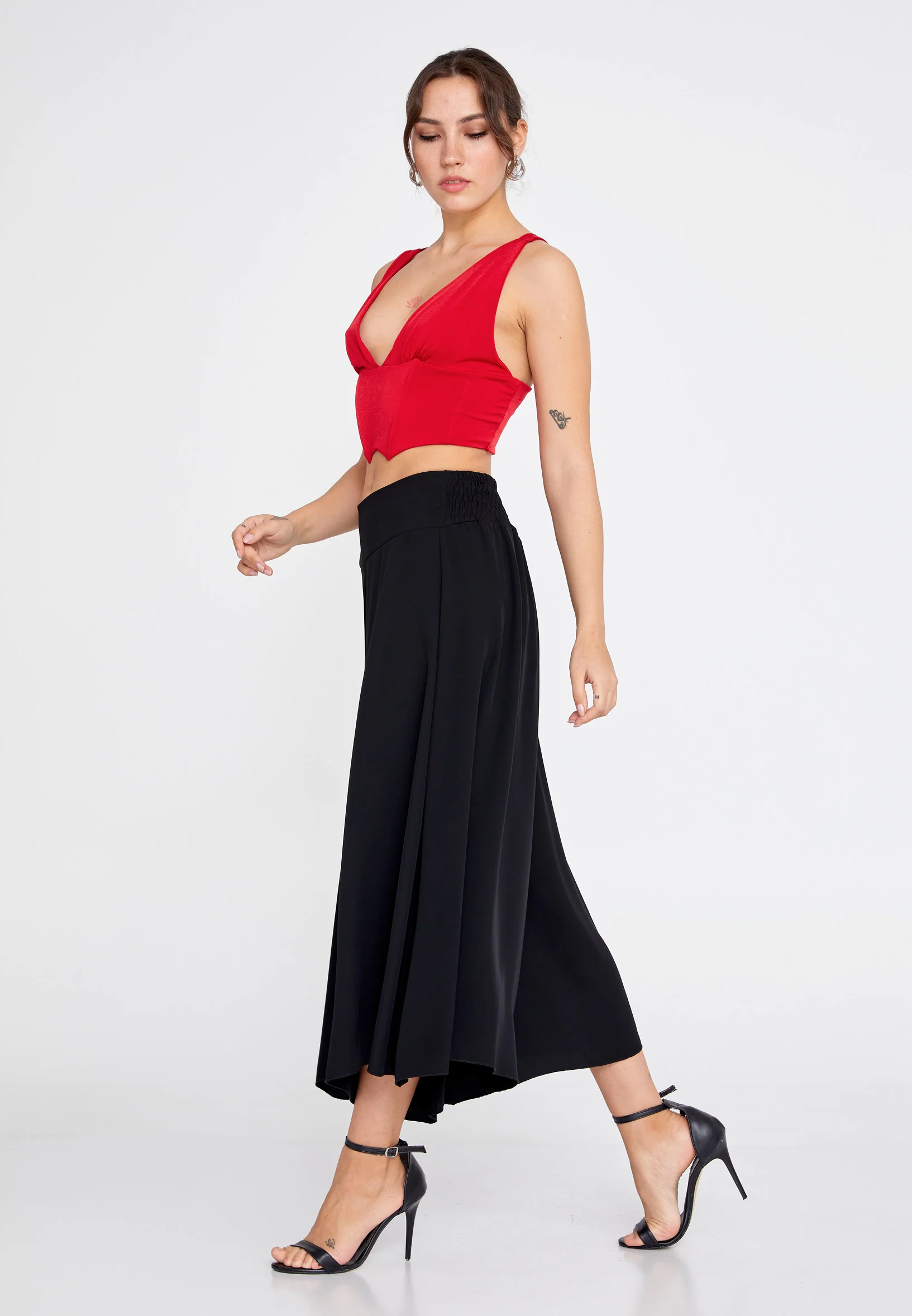Culotte Regular Pants cav19154 - Image 8