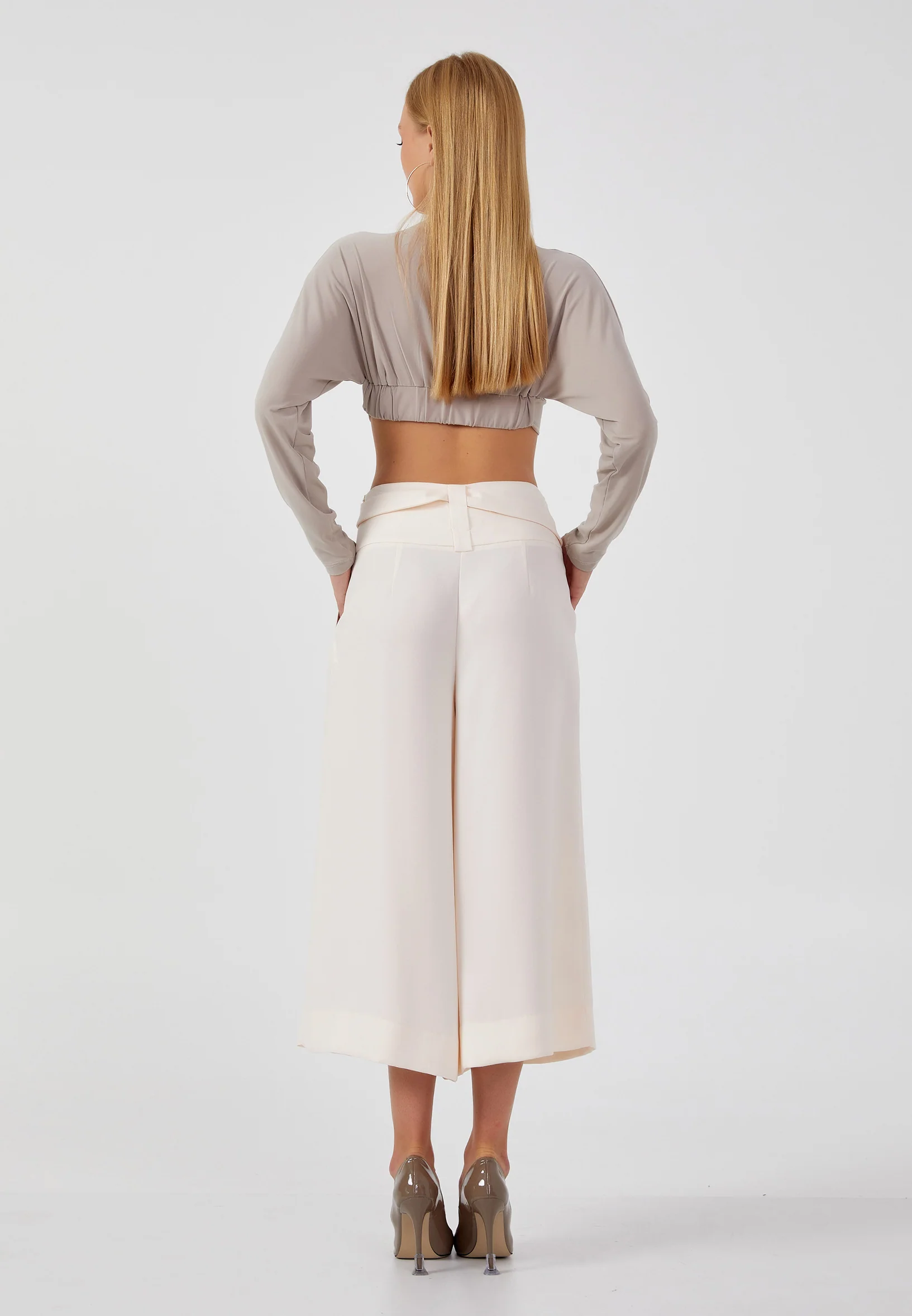 Culotte Regular Pants kmy24y20409 - Image 7