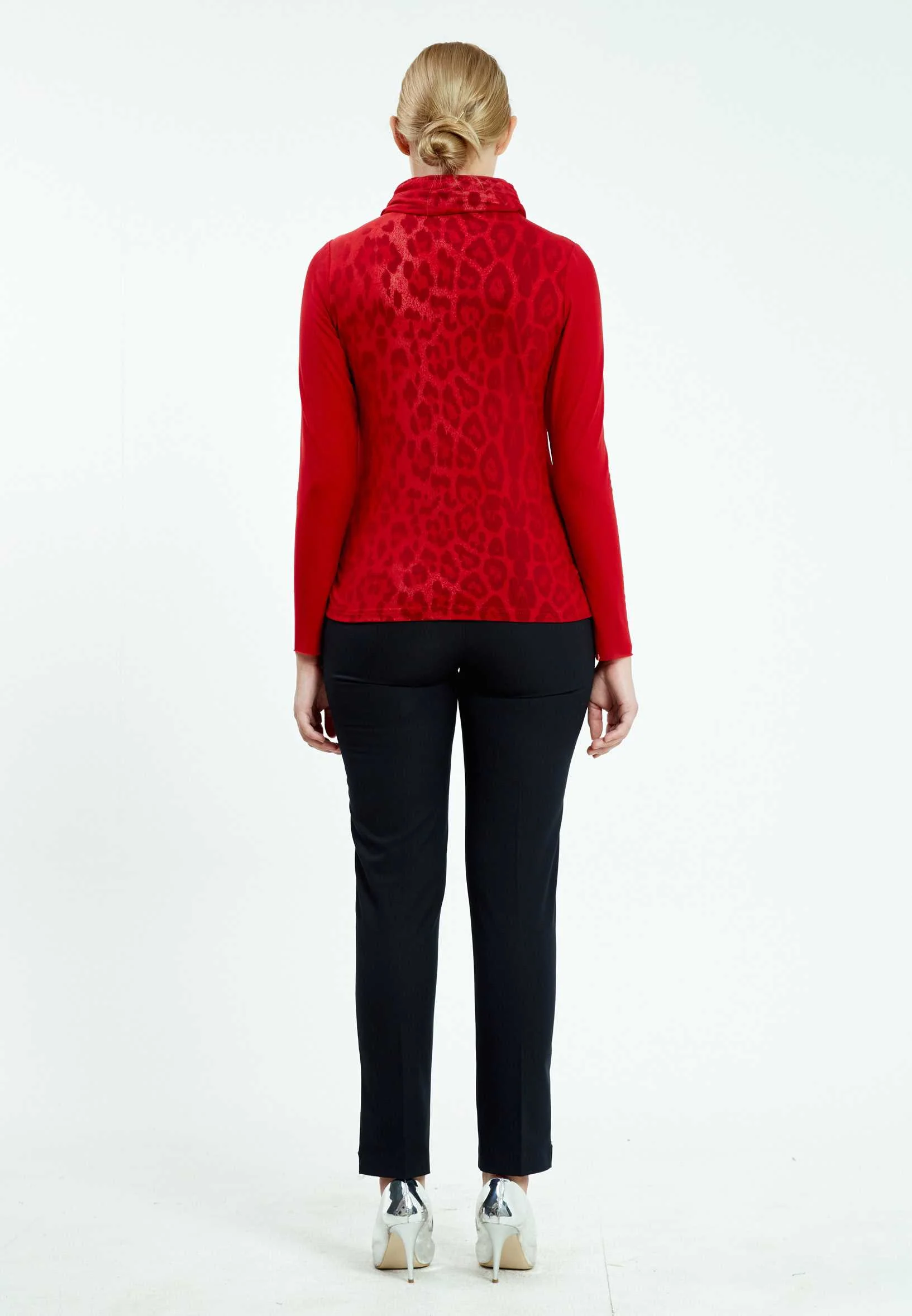 Long Sleeve Animal Print Regular Blouse ser17000 - Image 11
