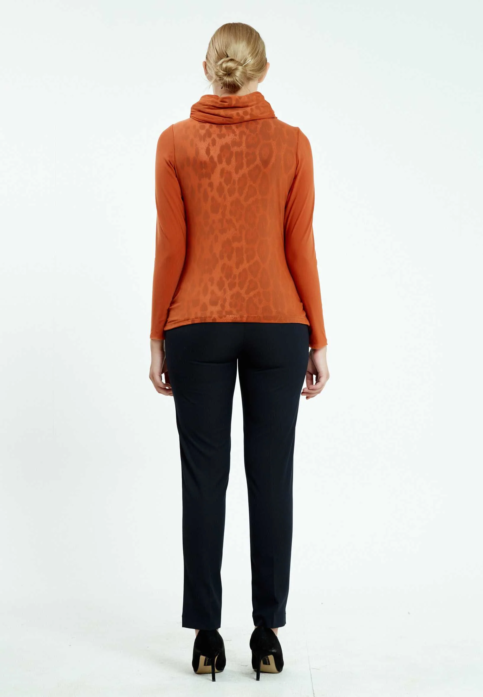 Long Sleeve Animal Print Regular Blouse ser17000 - Image 15