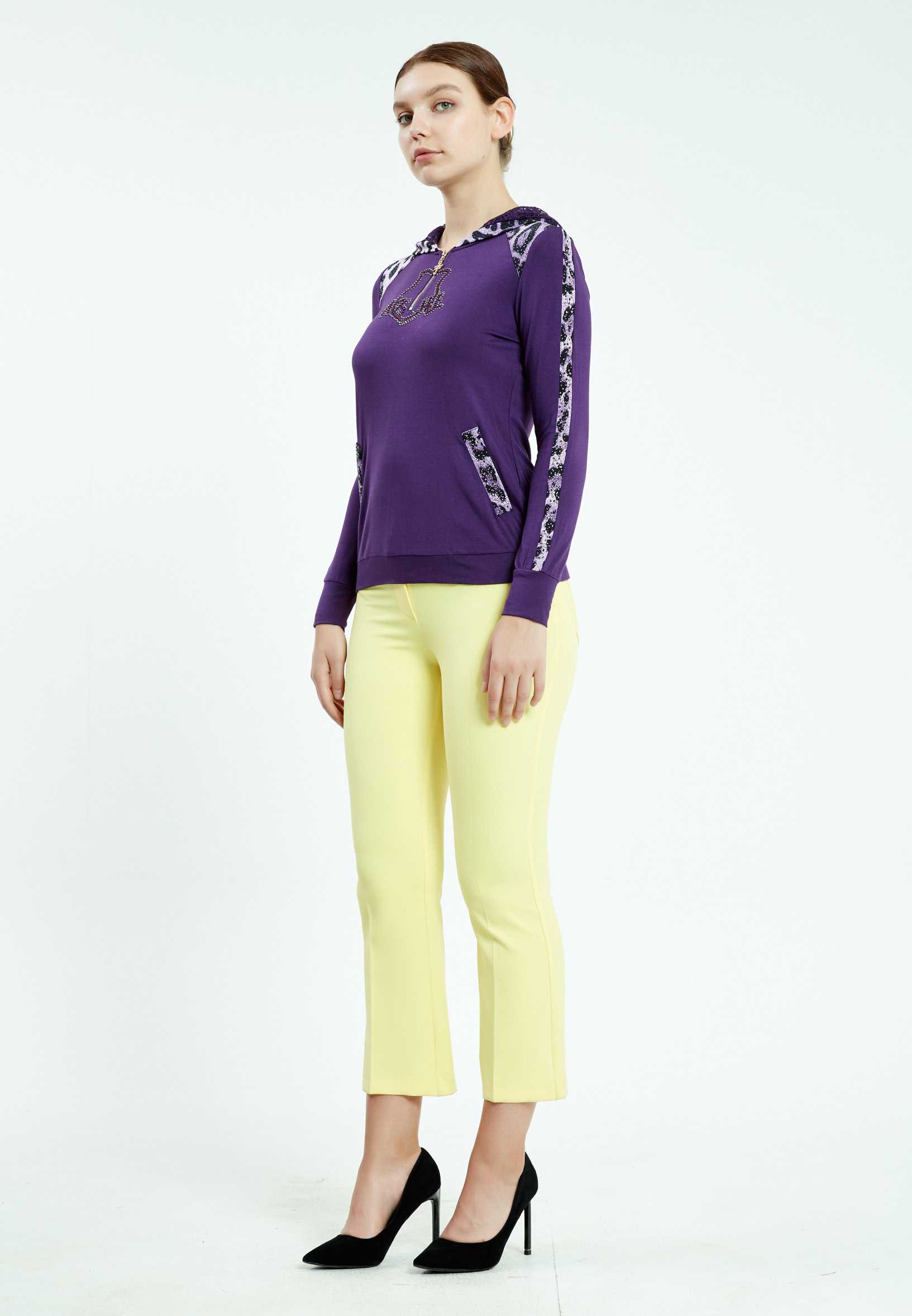 Long Sleeve Animal Print Regular Sweatshirt ser17004 - Image 11