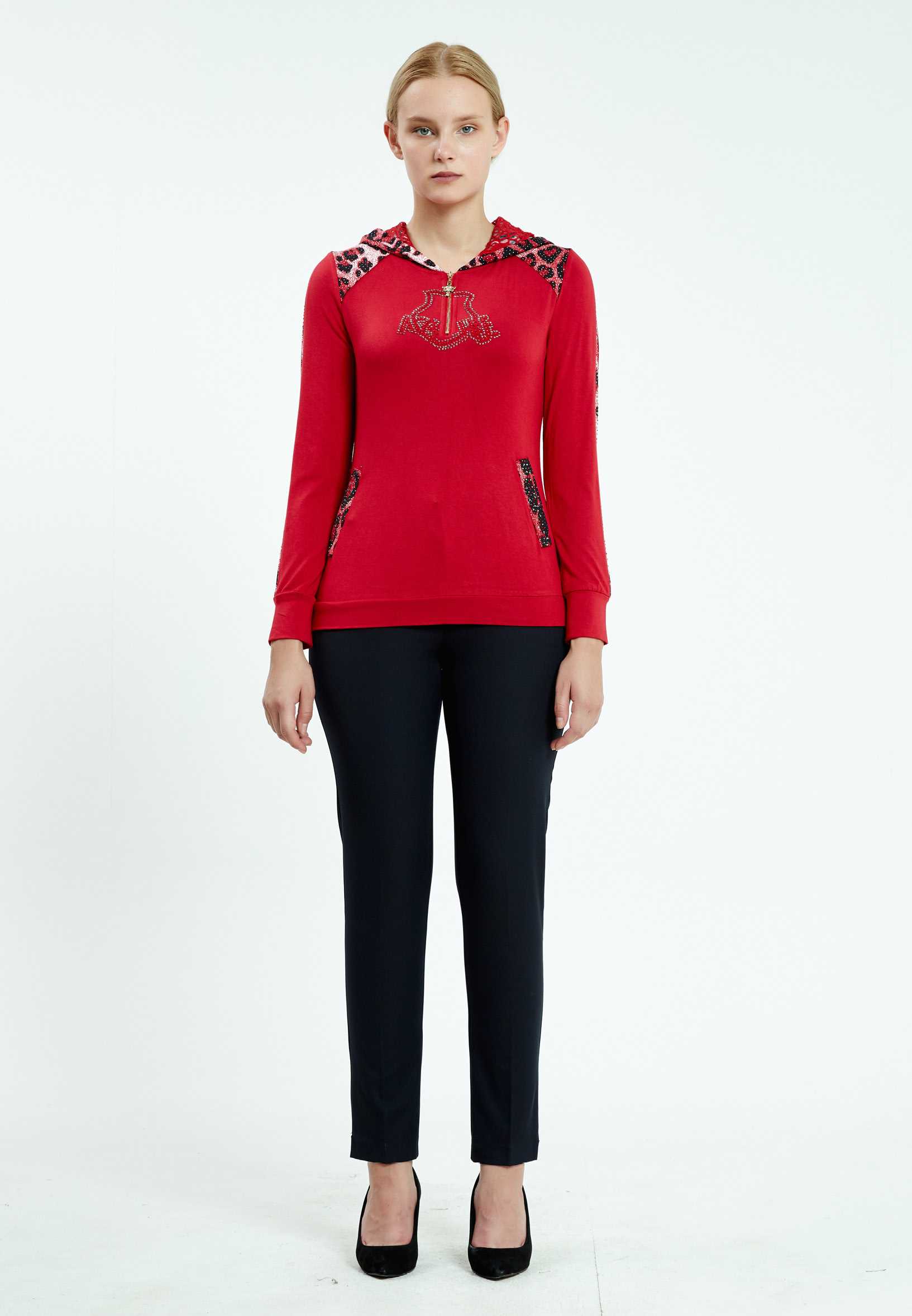 Long Sleeve Animal Print Regular Sweatshirt ser17004 - Image 13