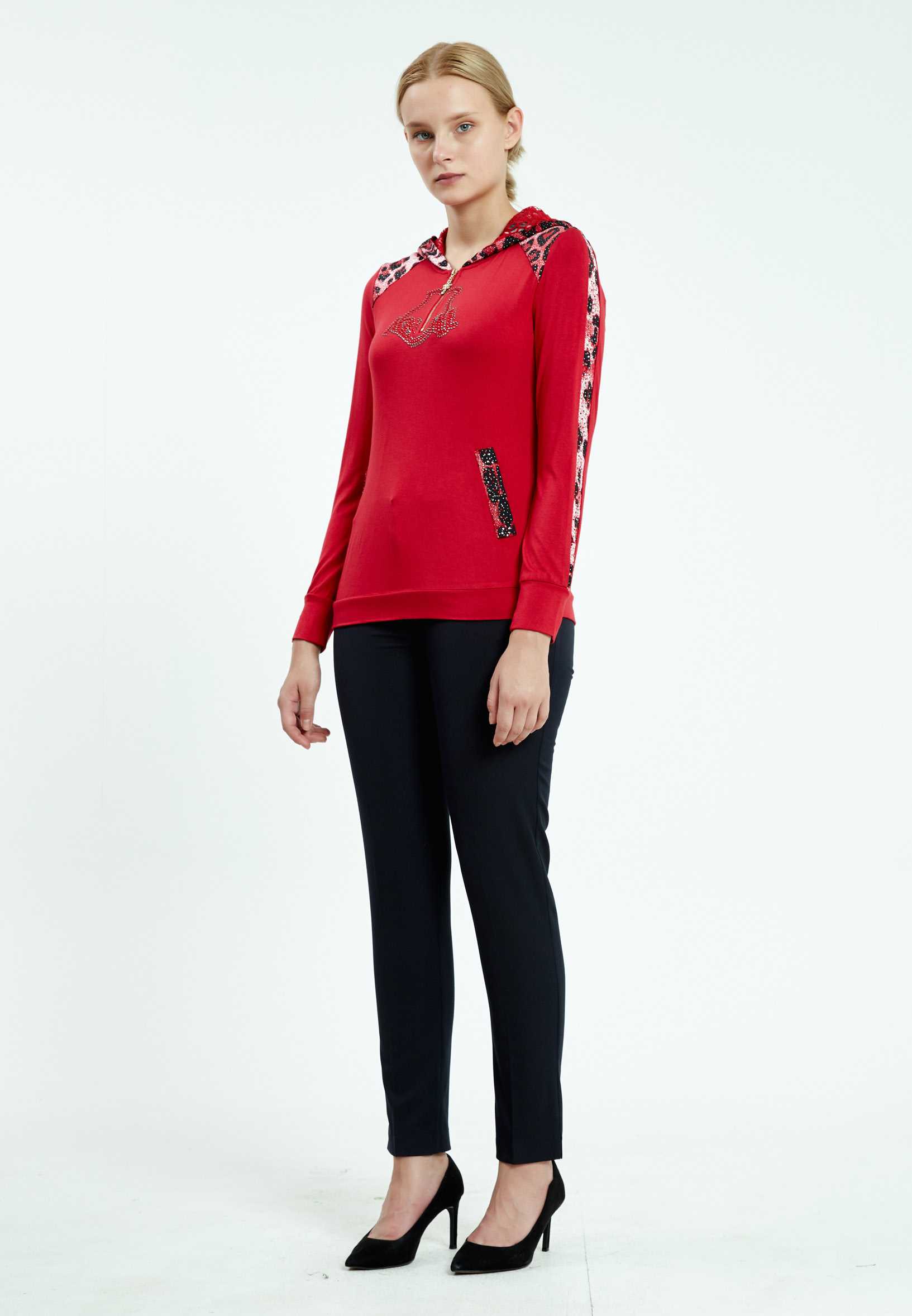 Long Sleeve Animal Print Regular Sweatshirt ser17004 - Image 15