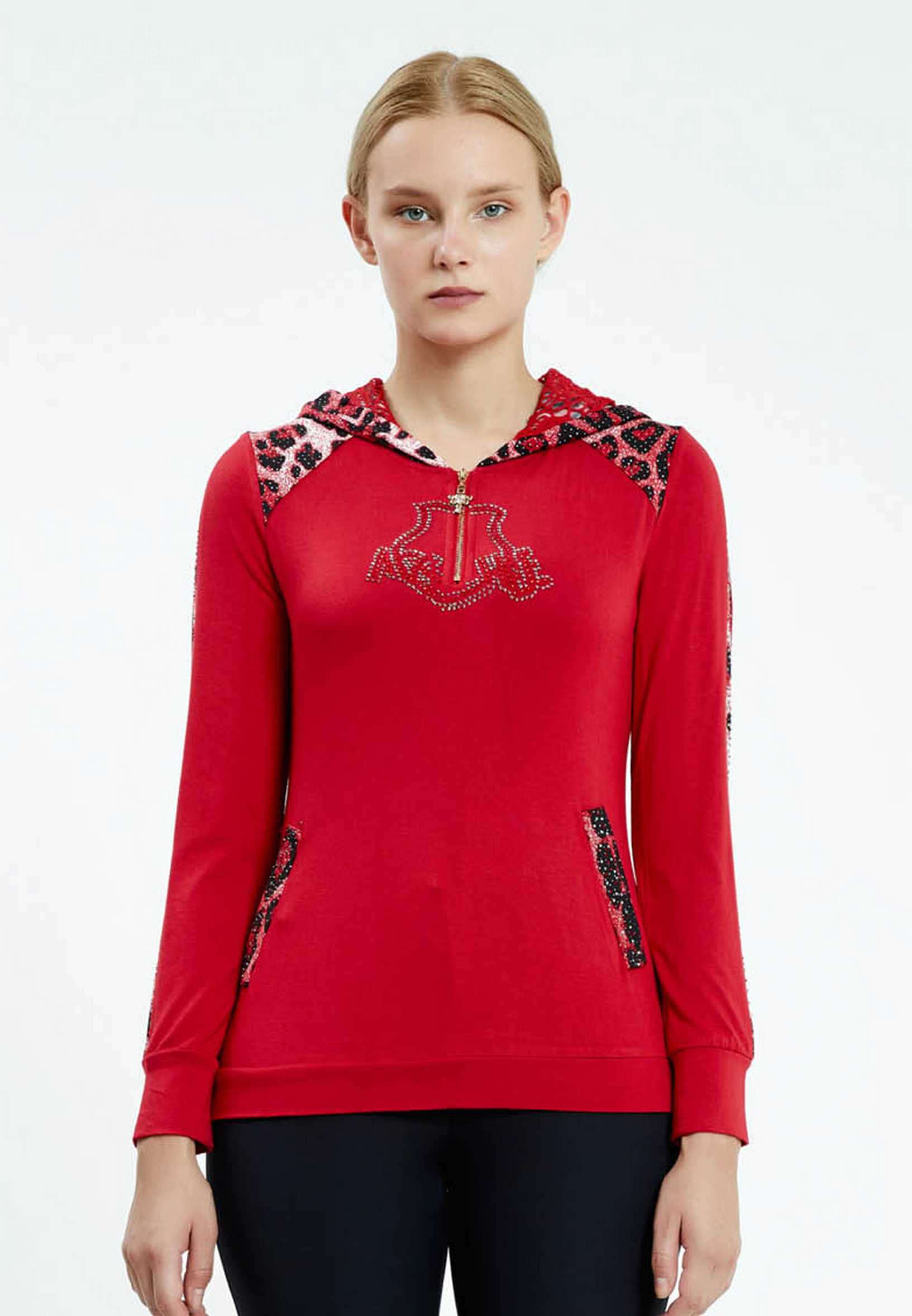 Long Sleeve Animal Print Regular Sweatshirt ser17004 - Image 16