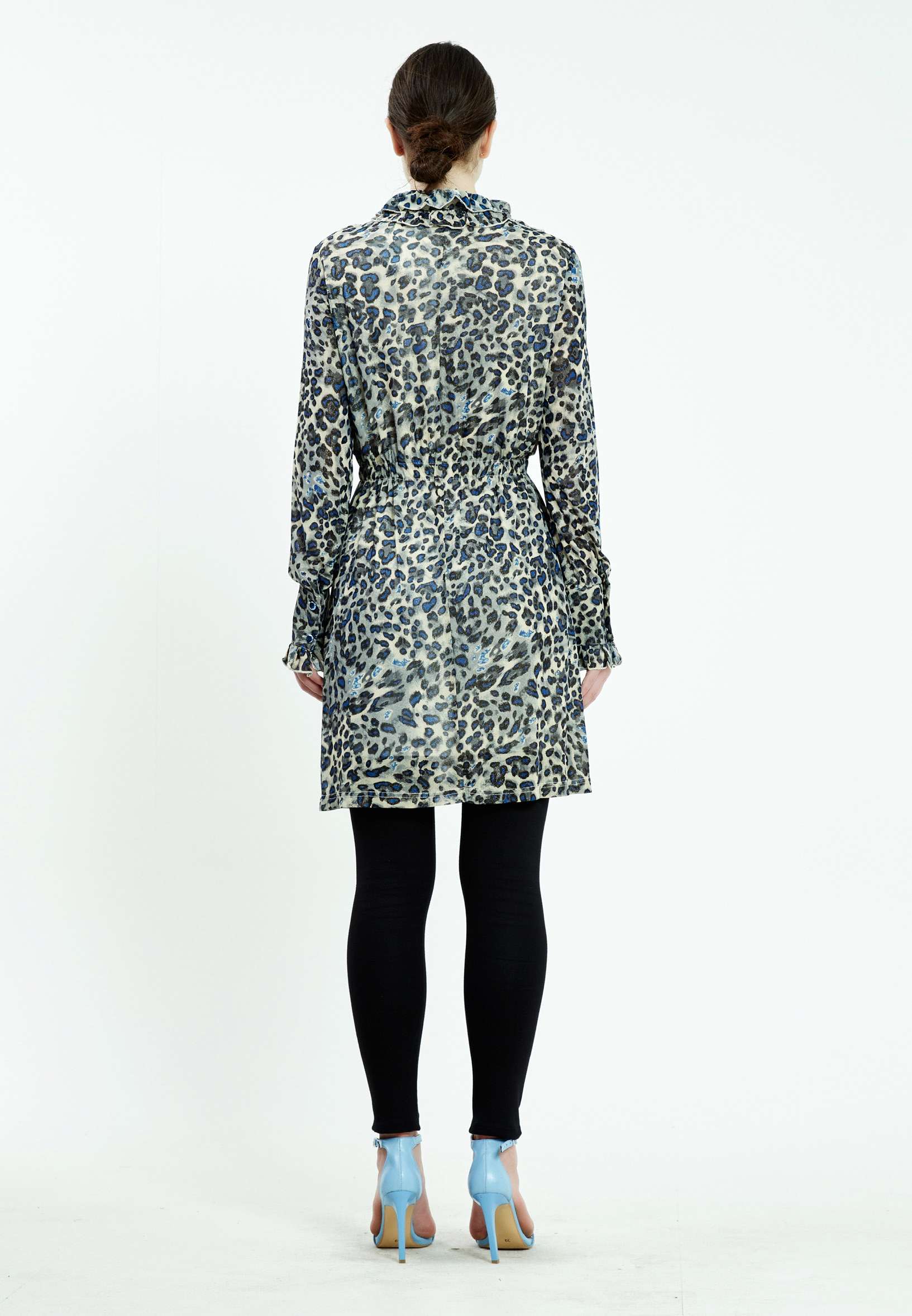 Long Sleeve Animal Print Regular Tunic ser13322 - Image 7