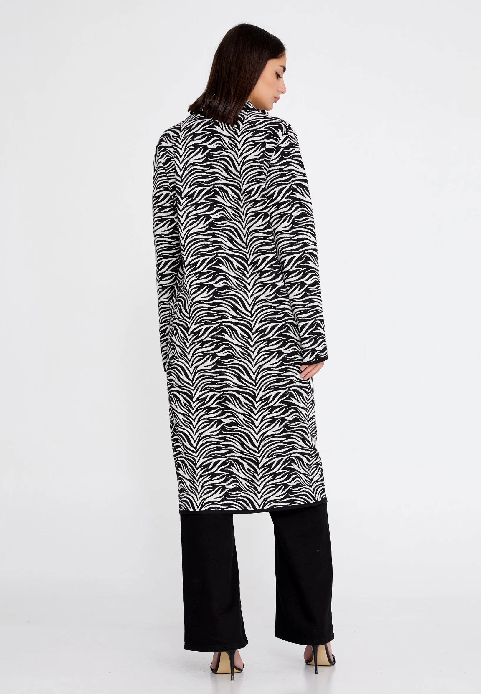 Long Sleeve Cotton Regular Cardigan ber23k8121 - Image 3