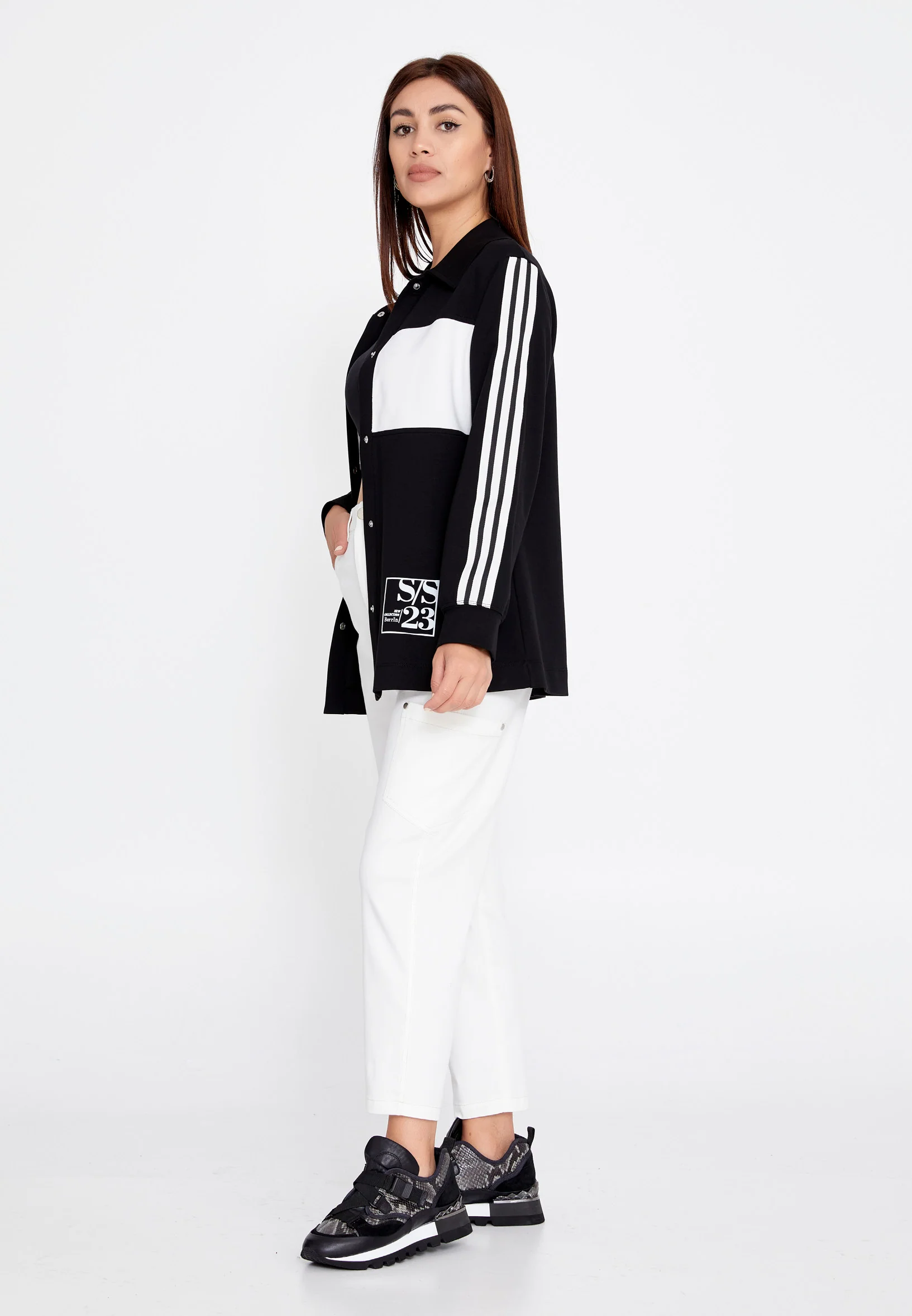 Long Sleeve Cotton Regular Cardigan ber23y7111 - Image 4