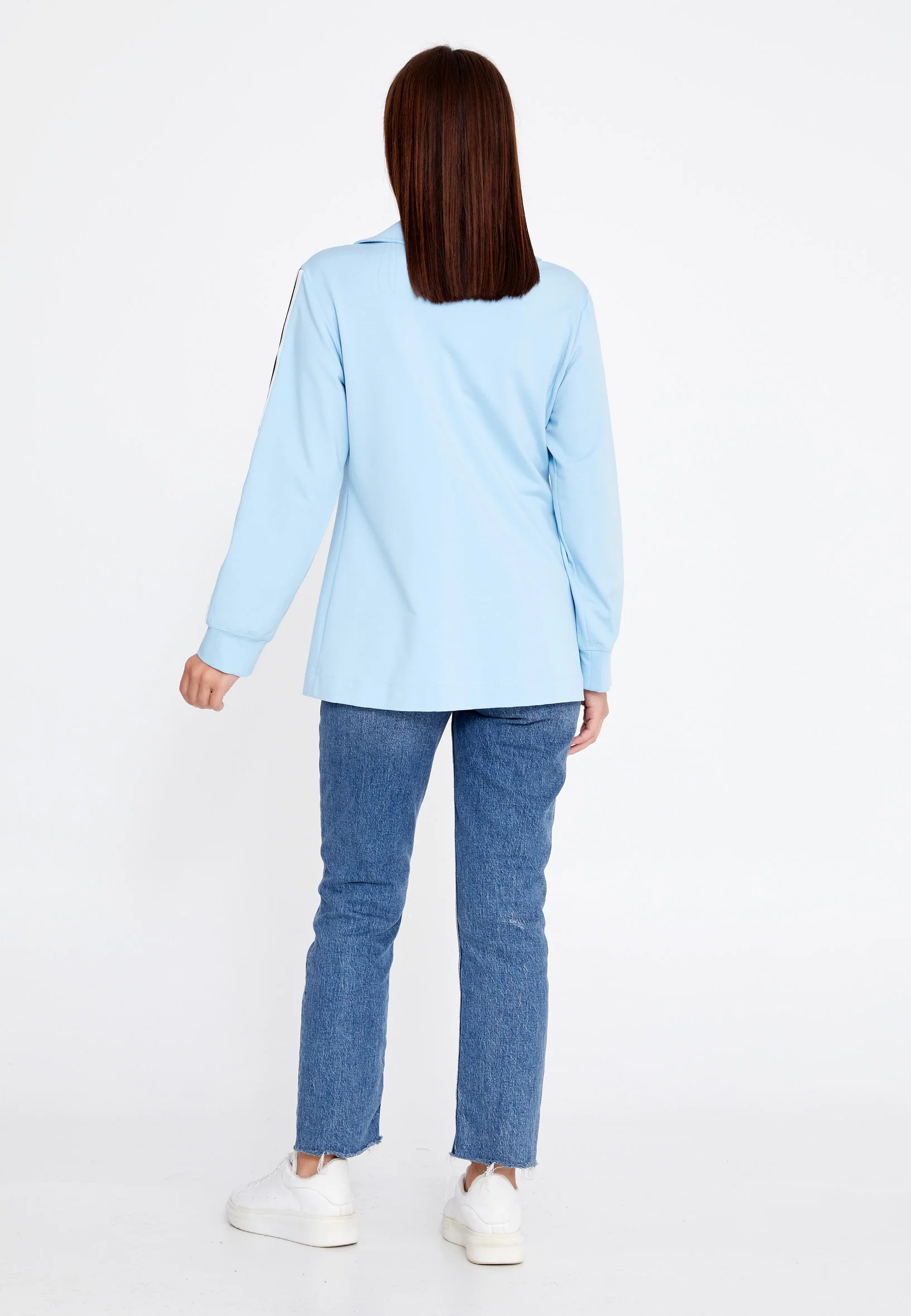 Long Sleeve Cotton Regular Cardigan ber23y7111 - Image 7