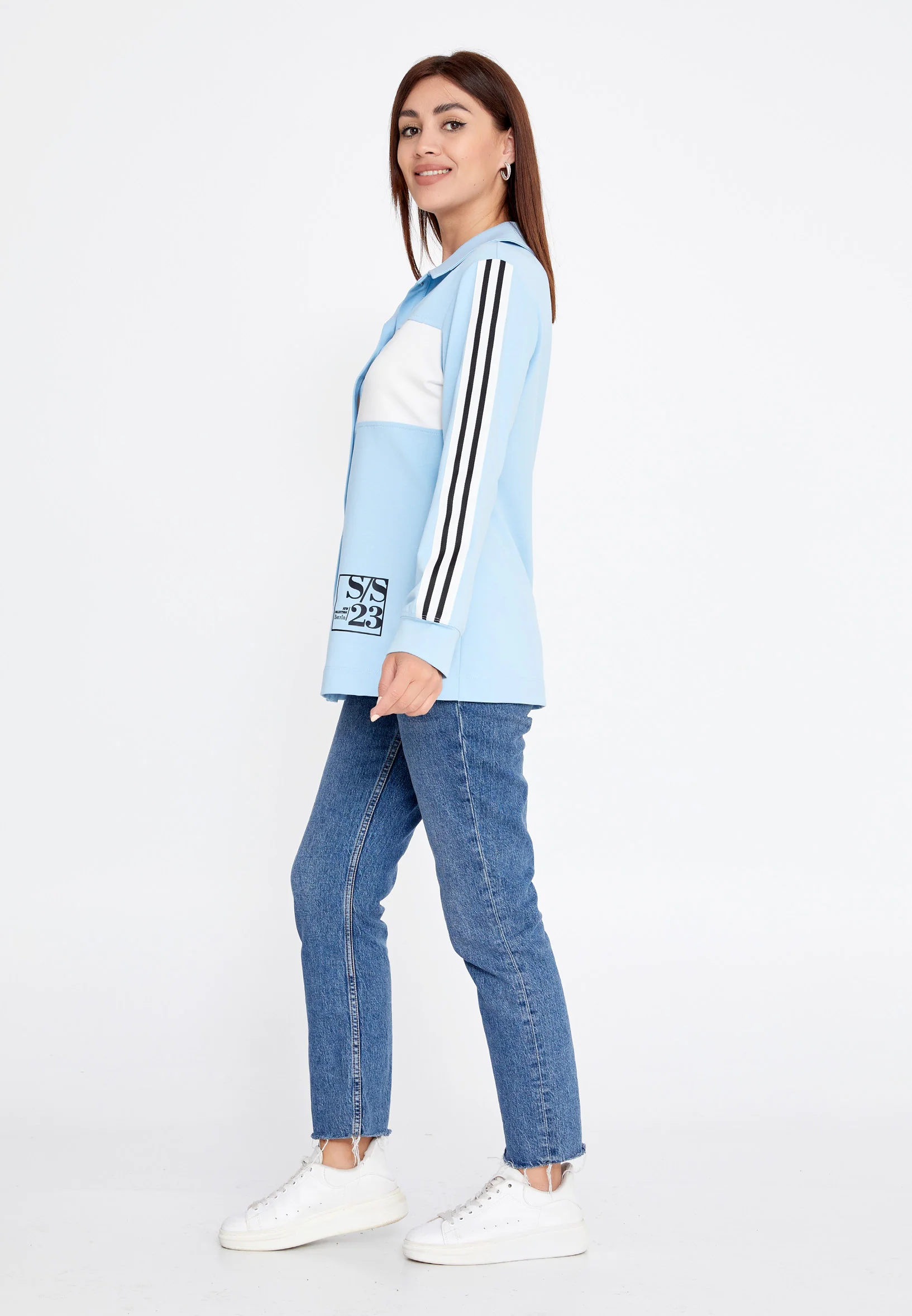 Long Sleeve Cotton Regular Cardigan ber23y7111 - Image 8