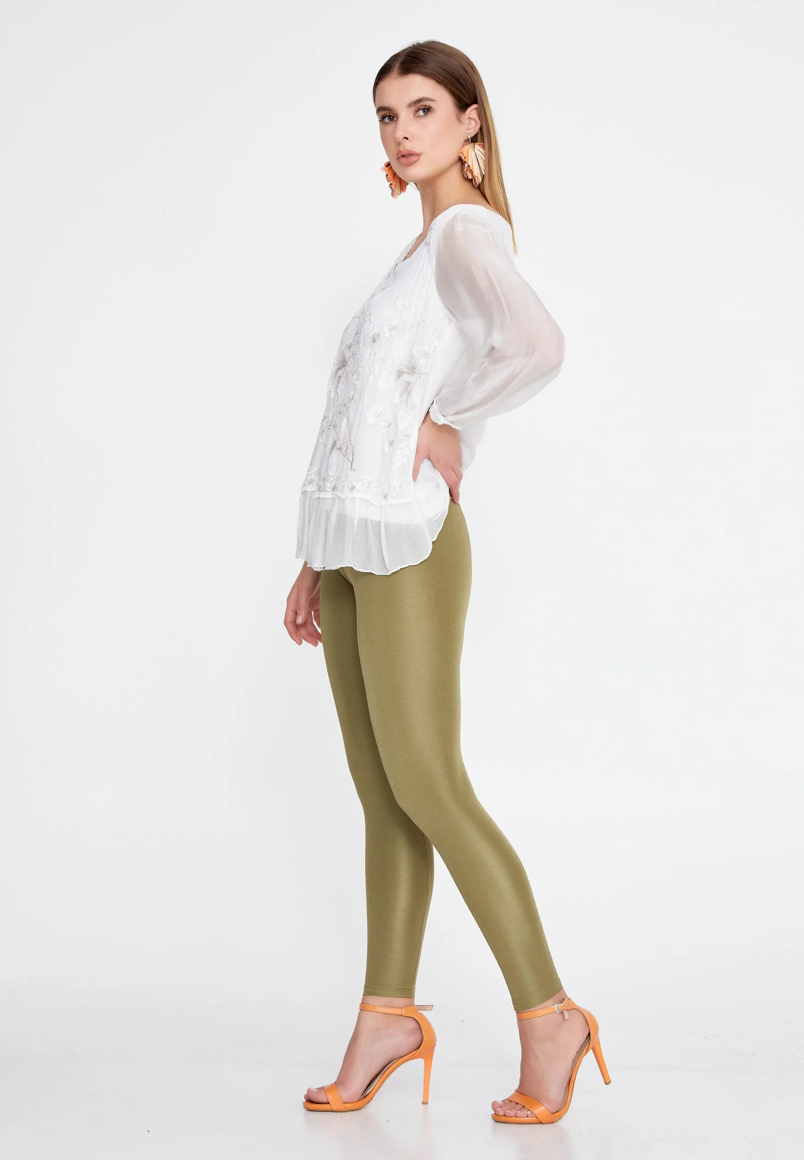 Long Sleeve Floral Regular Blouse esl5153 - Image 11