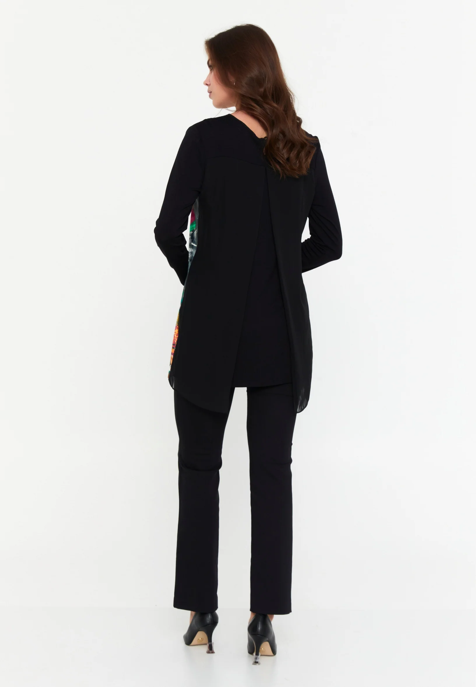 Long Sleeve Floral Regular Blouse ser21030-1 - Image 3