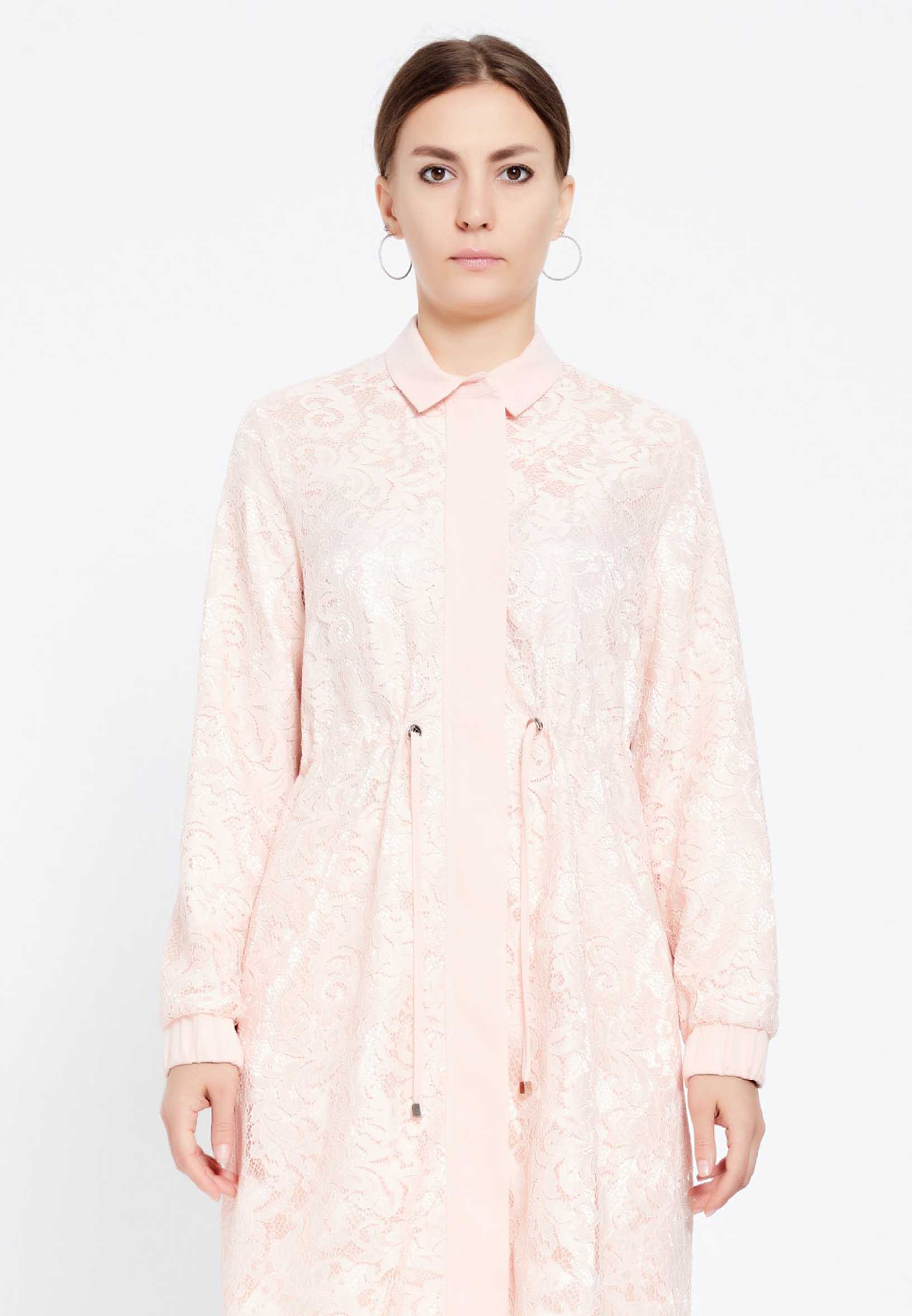 Long Sleeve Floral Regular Tunic huk6150 - Image 5