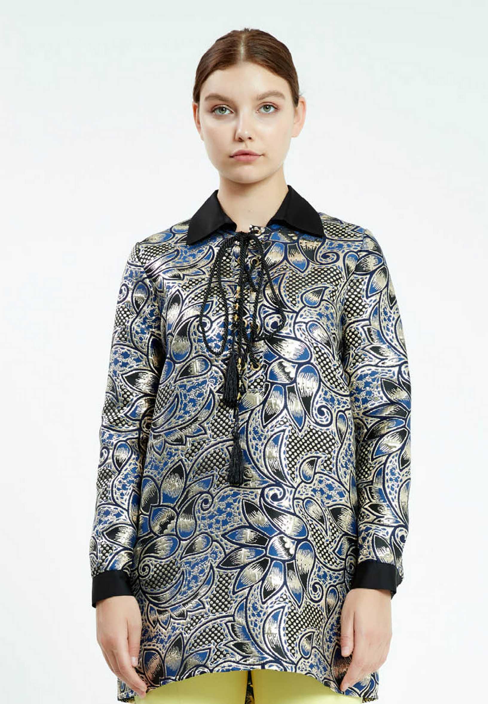 Long Sleeve Floral Regular Tunic ser21954 - Image 9