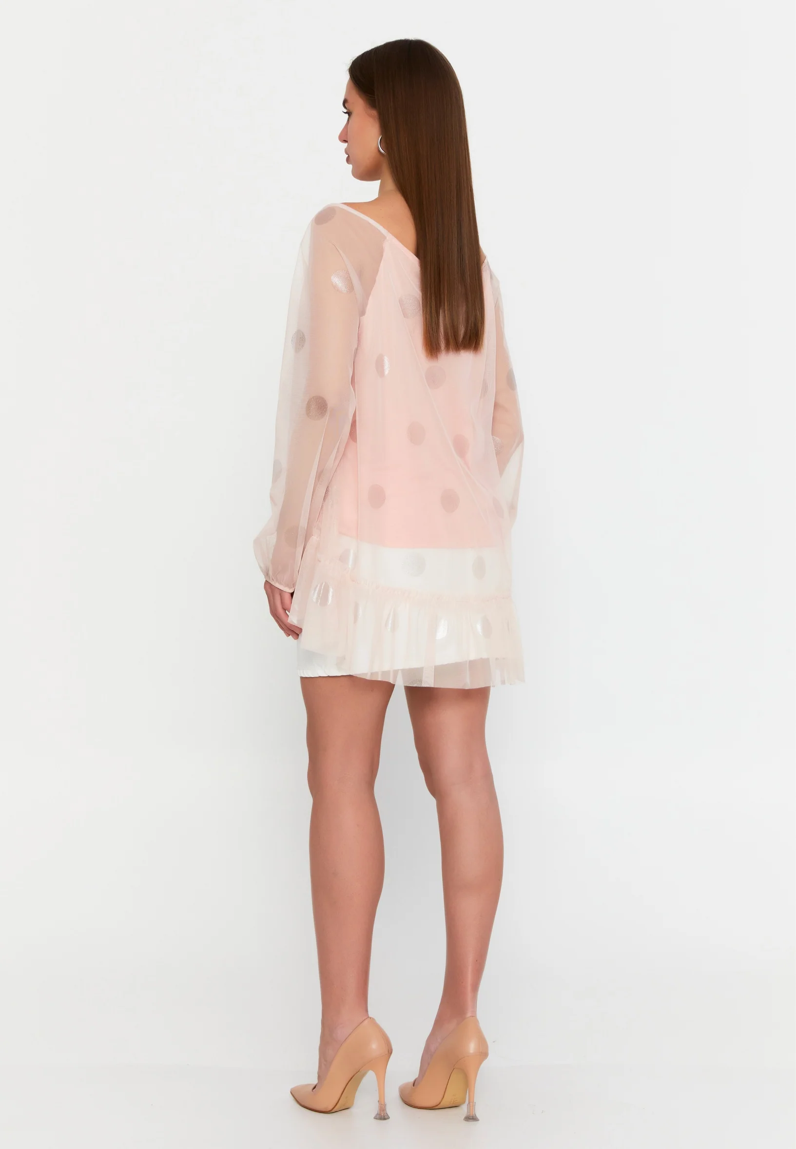 Long Sleeve Geometric Regular Blouse sea2411 - Image 15