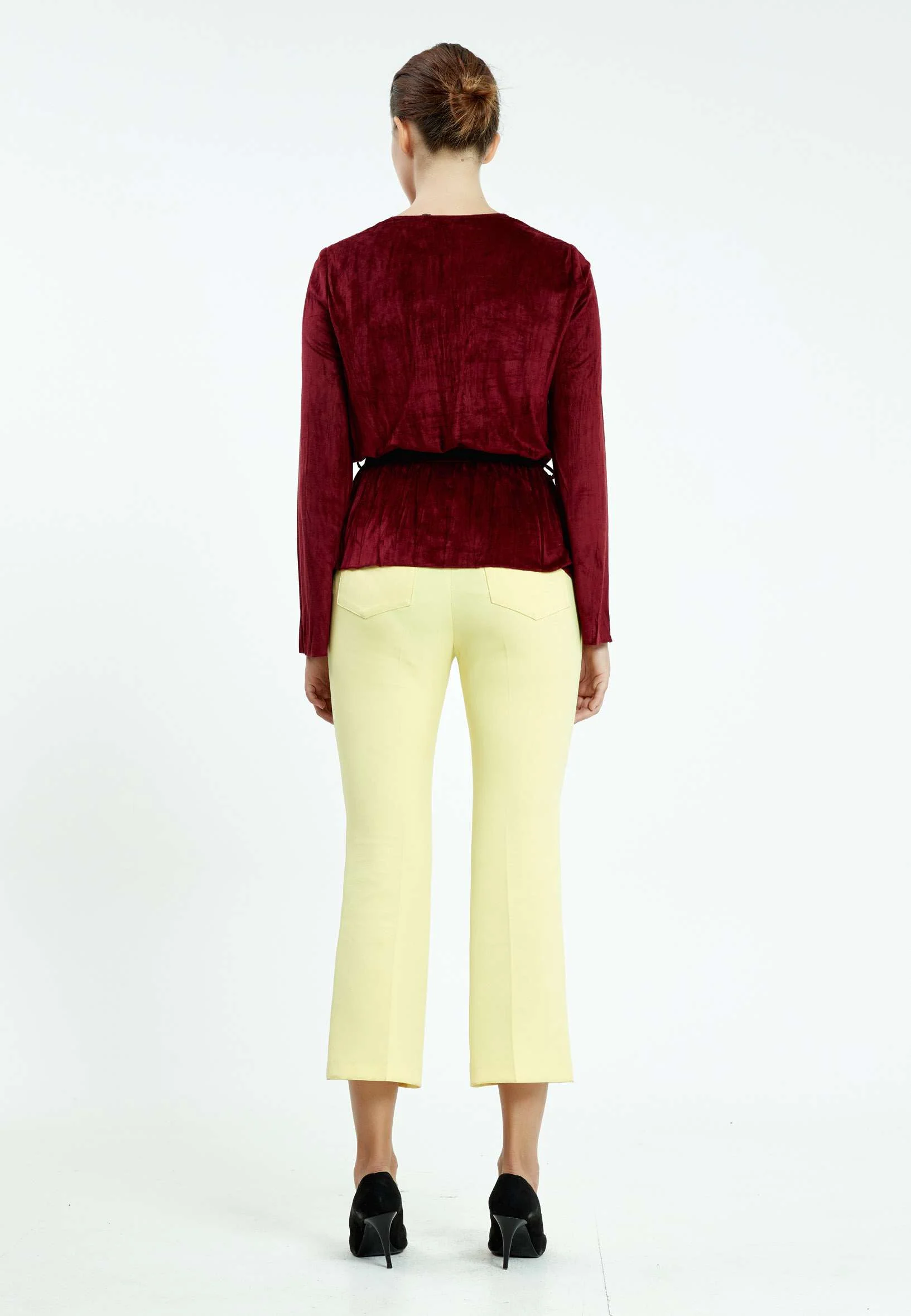 Long Sleeve Graphic Regular Blouse ser6060 - Image 8