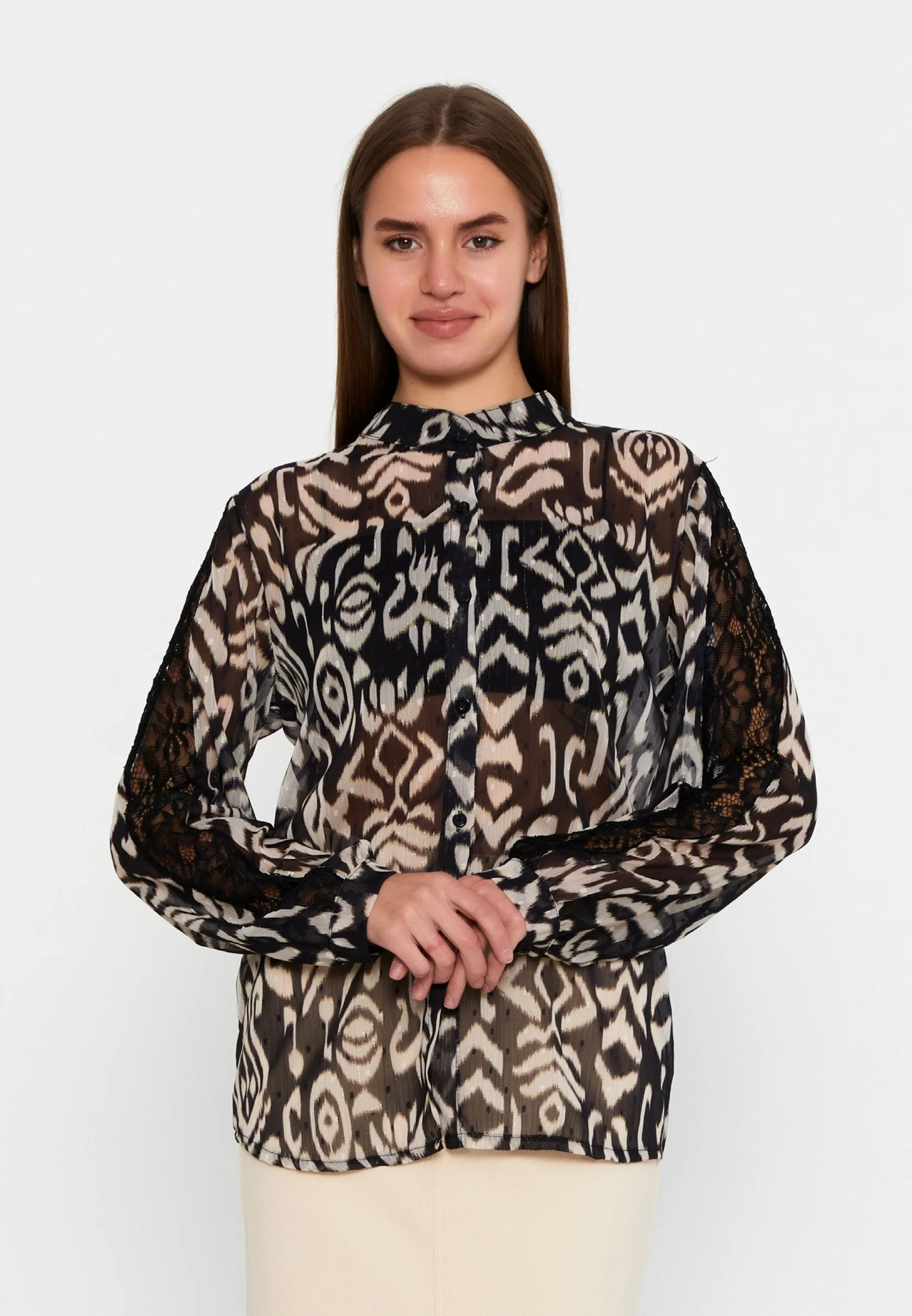 Long Sleeve Graphic Regular Shirt clf16200