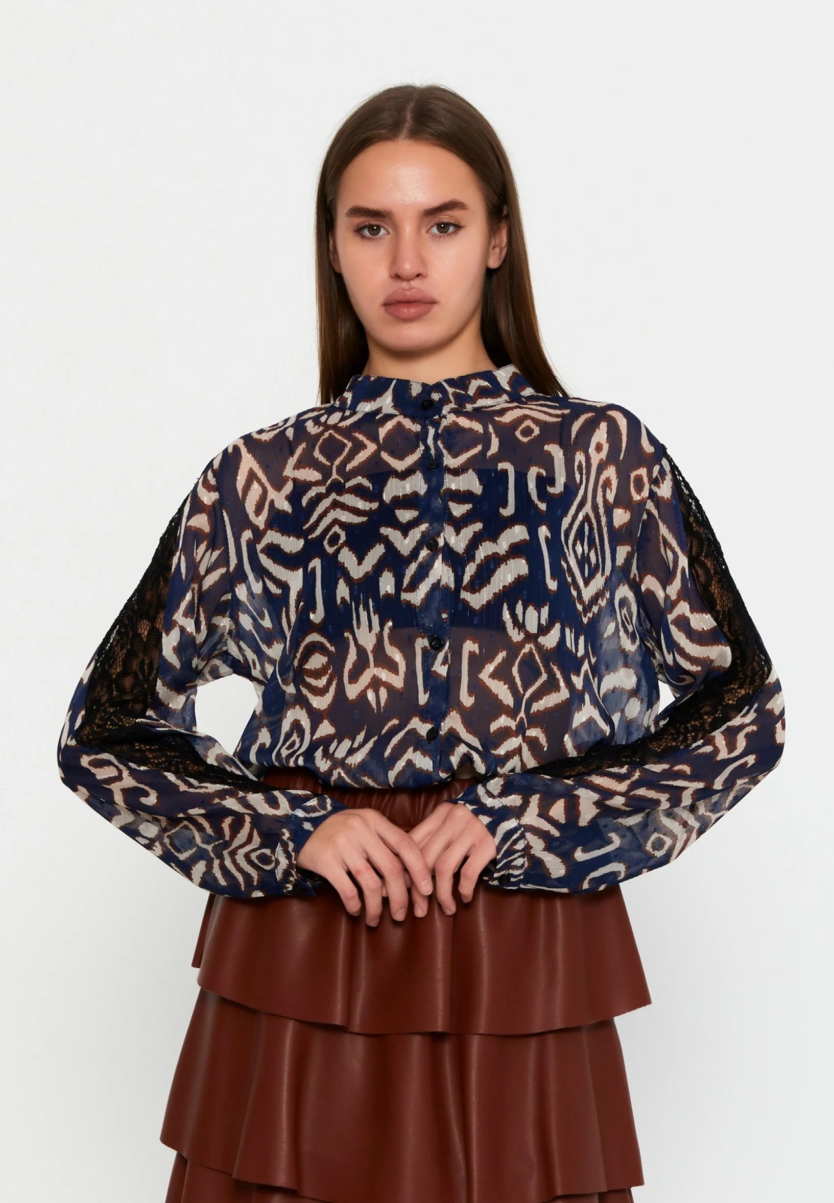 Long Sleeve Graphic Regular Shirt clf16200 - Image 13