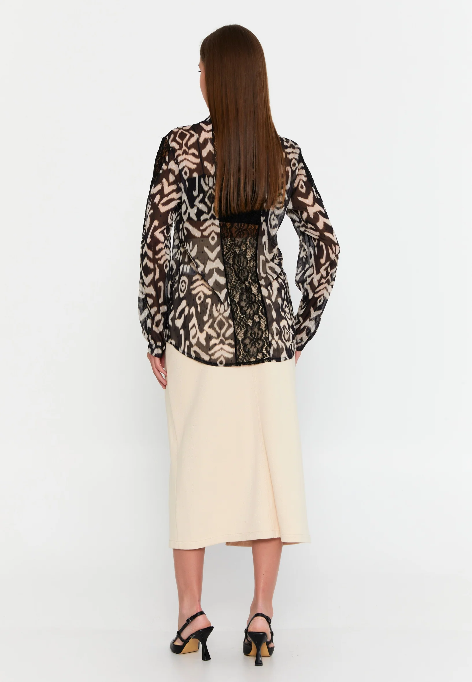 Long Sleeve Graphic Regular Shirt clf16200 - Image 3